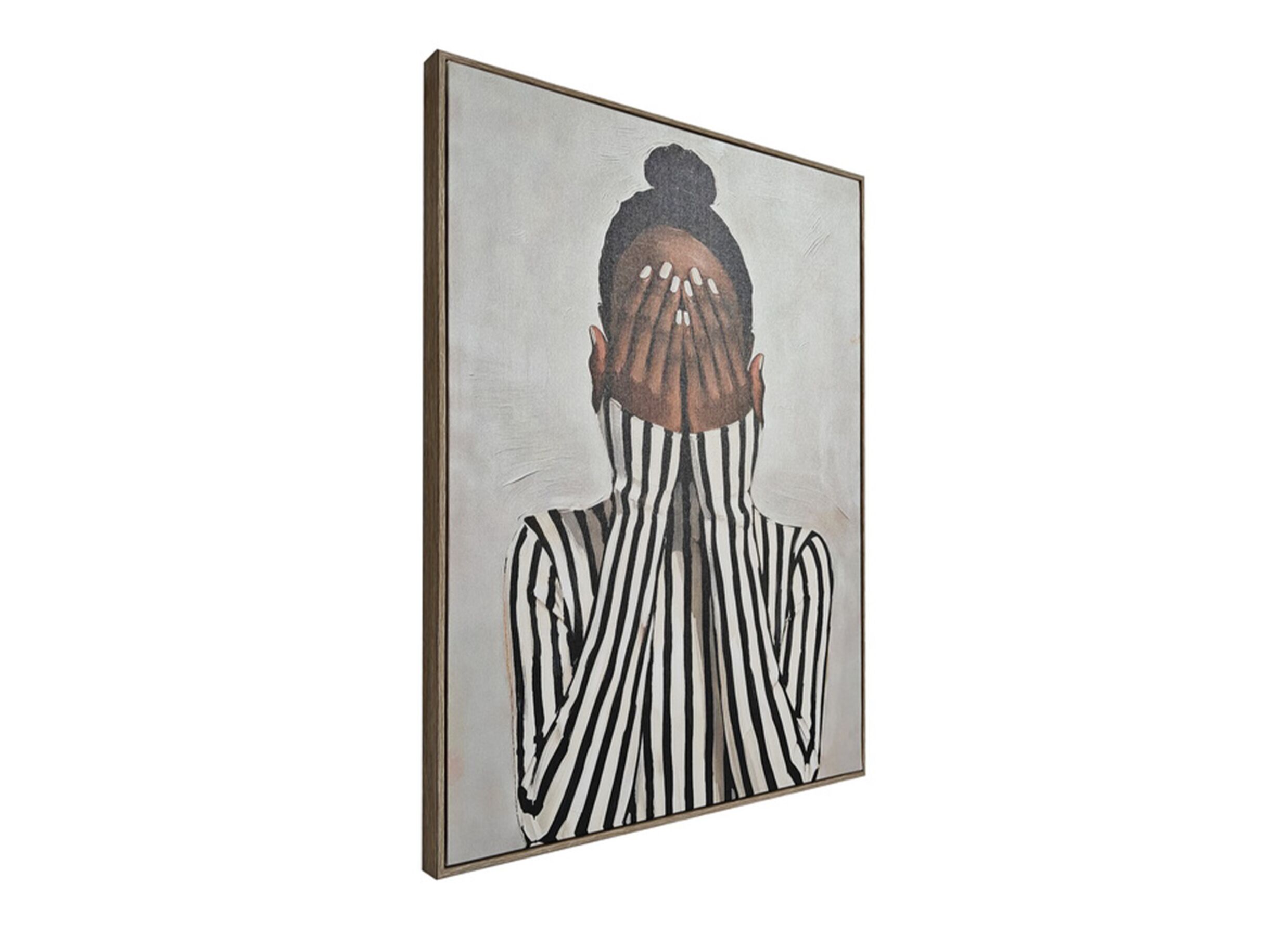 Overzichtsfoto - Print op canvas Hidding 45x60cm