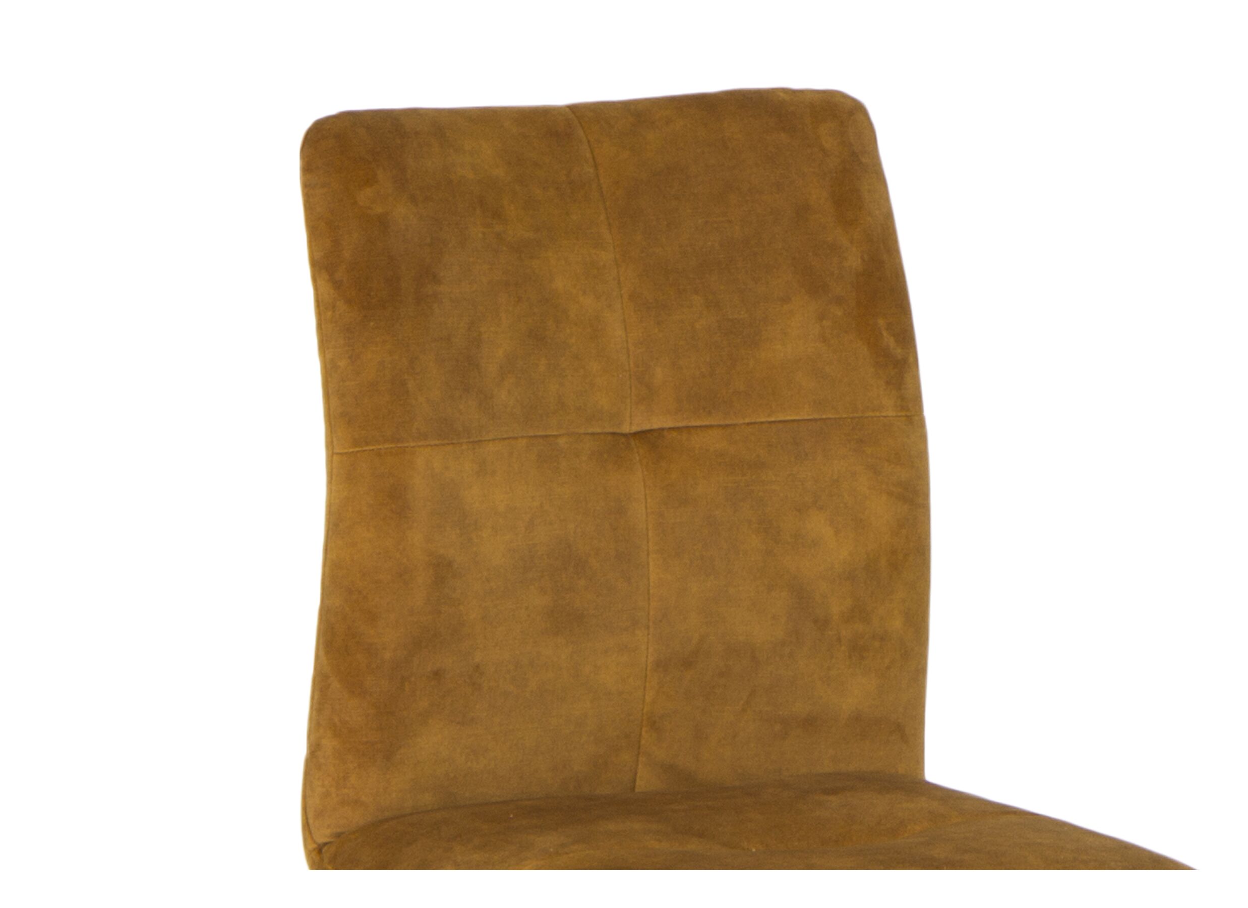 Stoel Adore 46x60x87cm - stof - goud