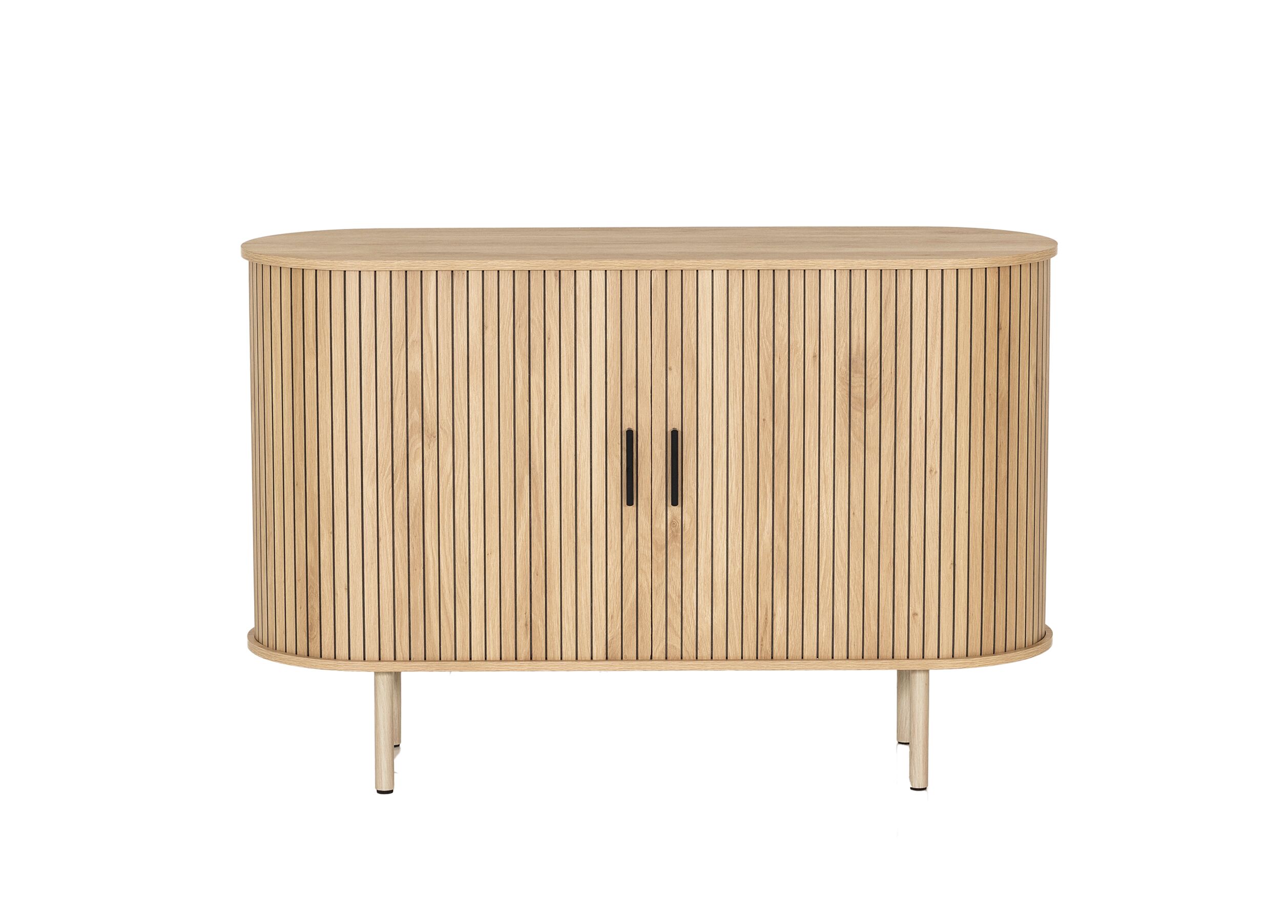 Overzichtsfoto - Commode Craze 120x40x80cm - melamine - light oak
