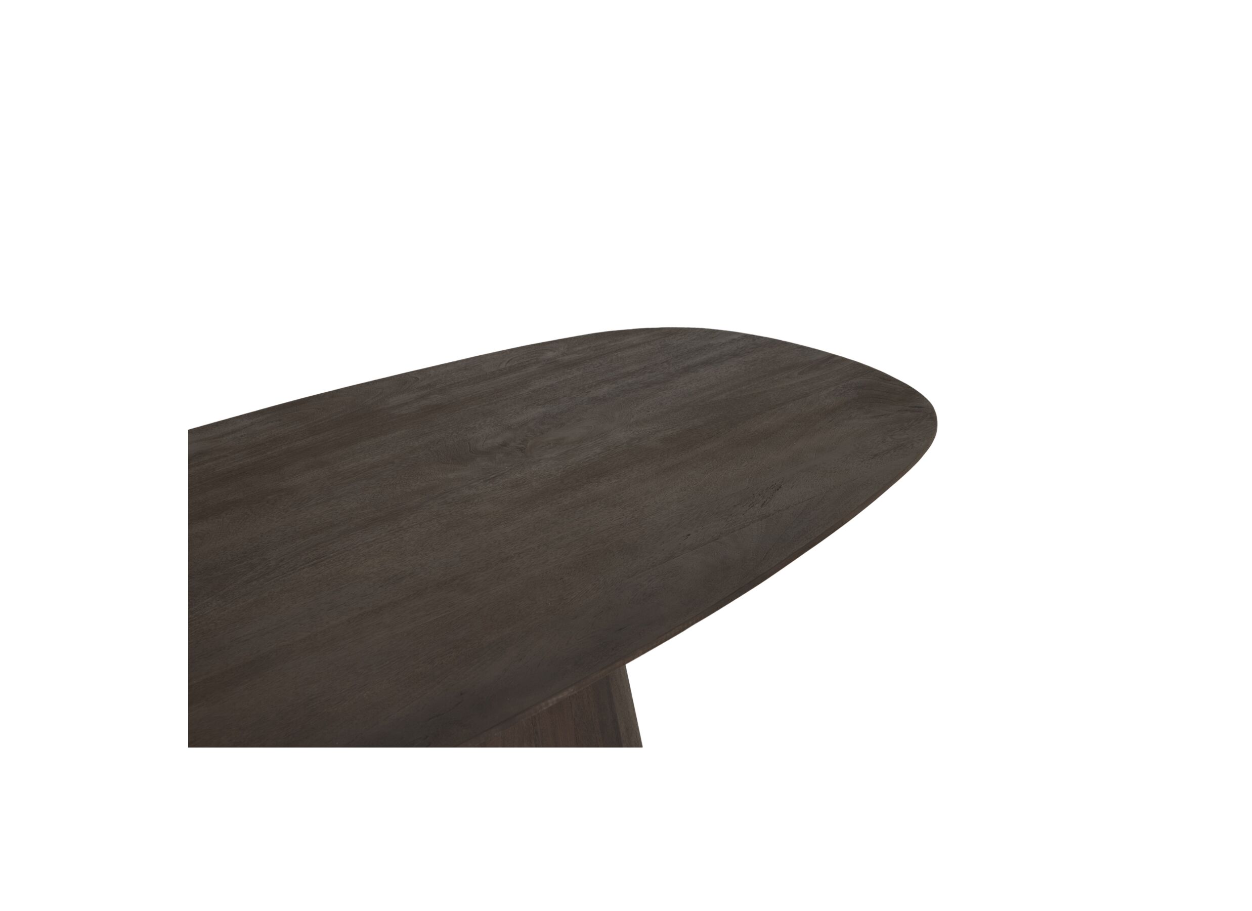 Detail - Table Woodwork 200x100cm - mangue massif - ovale