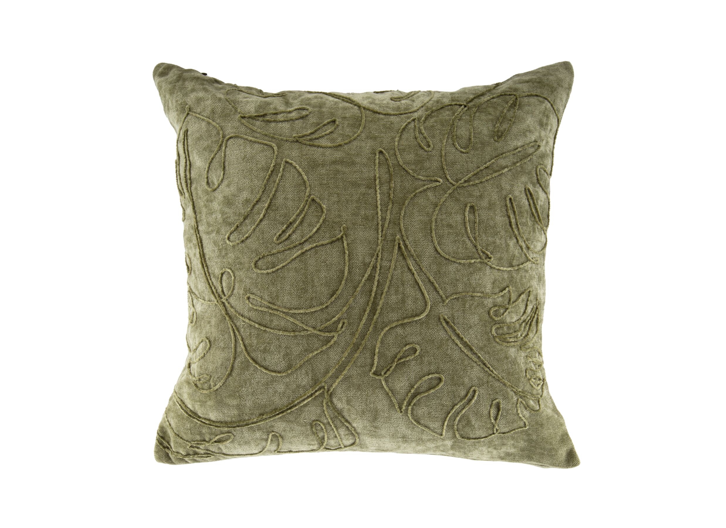 Plus Important - Coussin Julot 45x45cm - tissu - vert
