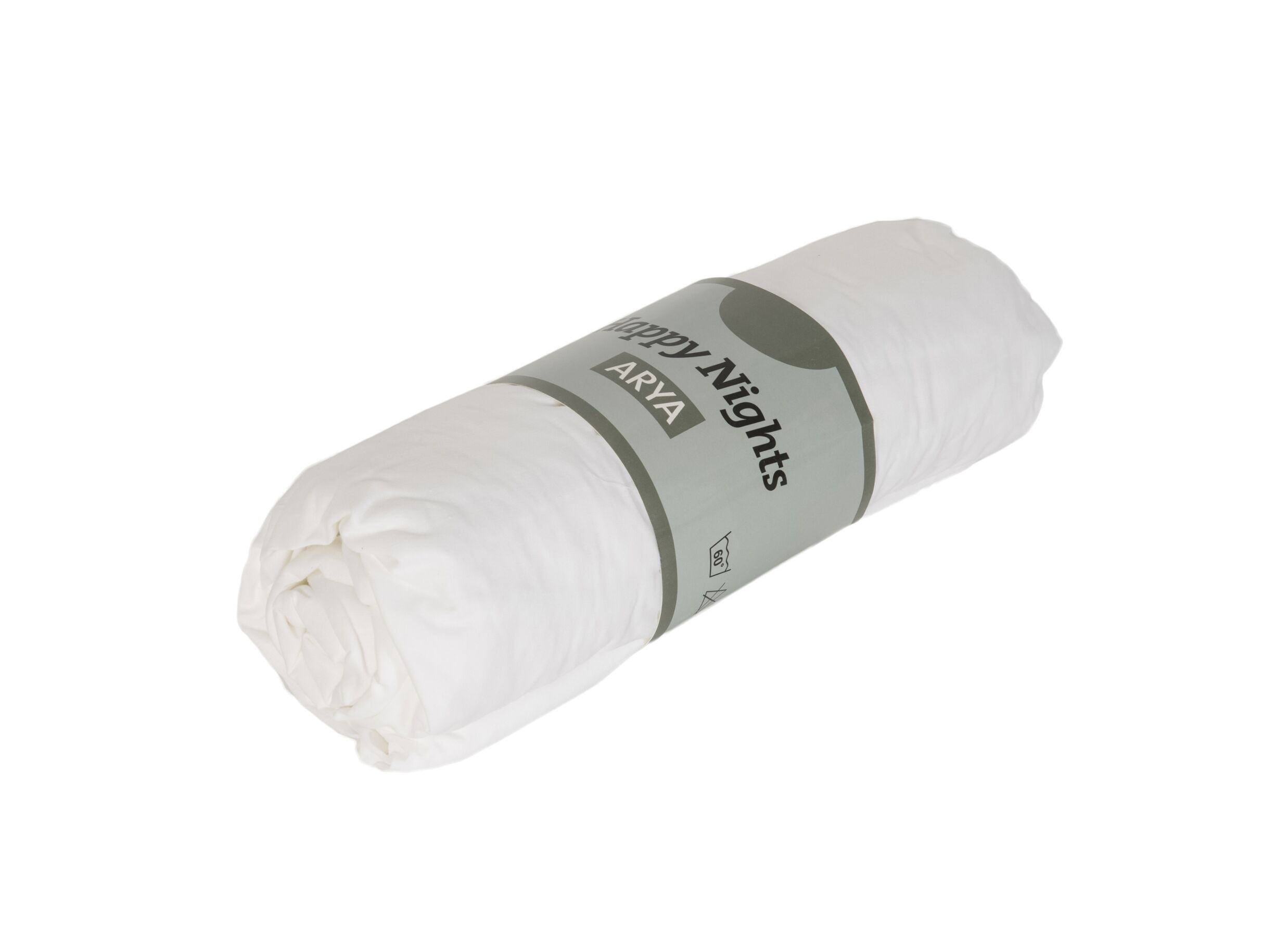 Aperçu - Drap-housse Arya 90x200cm - coton - blanc