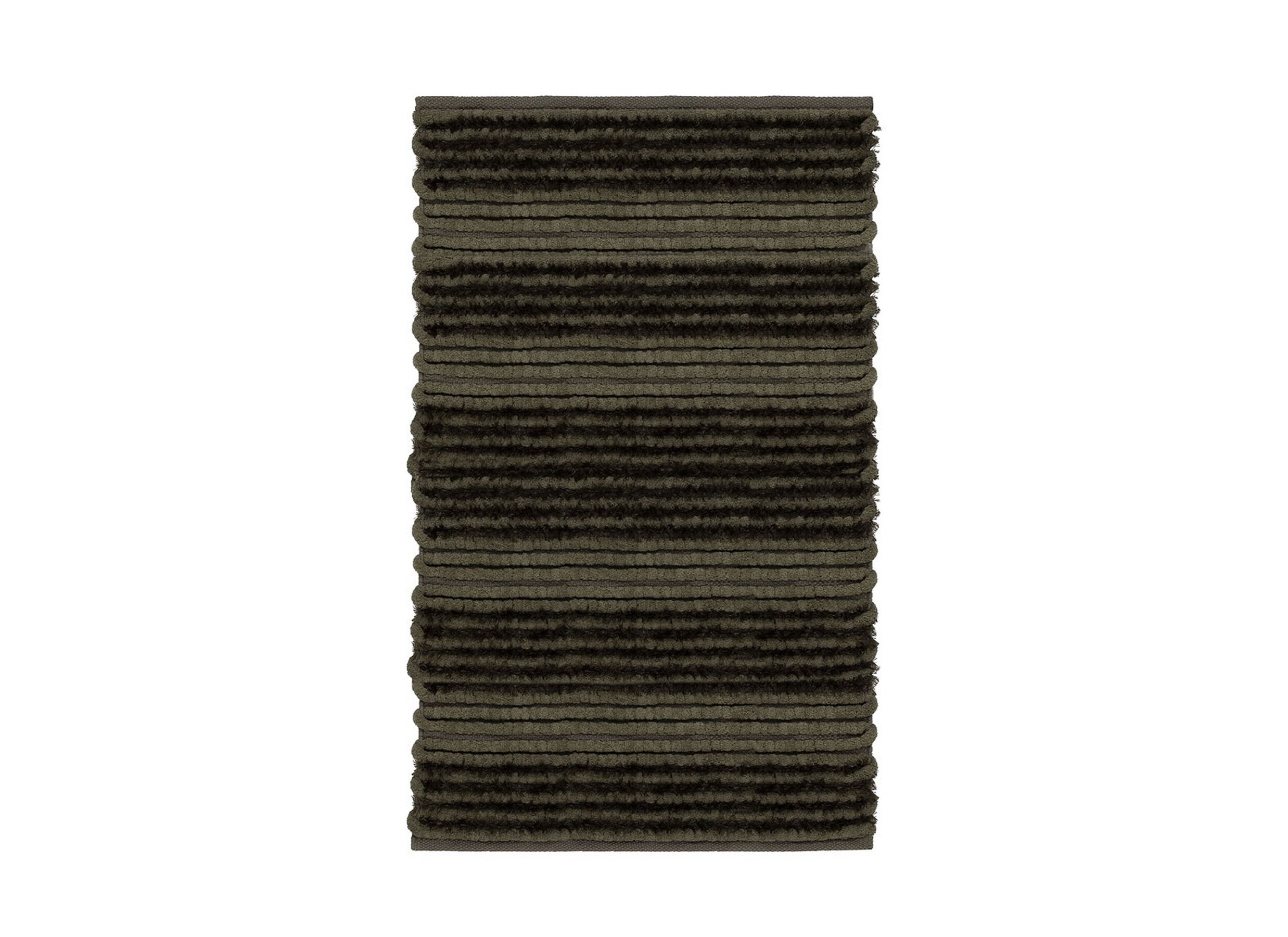 Badmat Solange 60x100cm - katoen & polyester - army green - Tapis de bain Solange 60x100cm - coton & polyester - army green