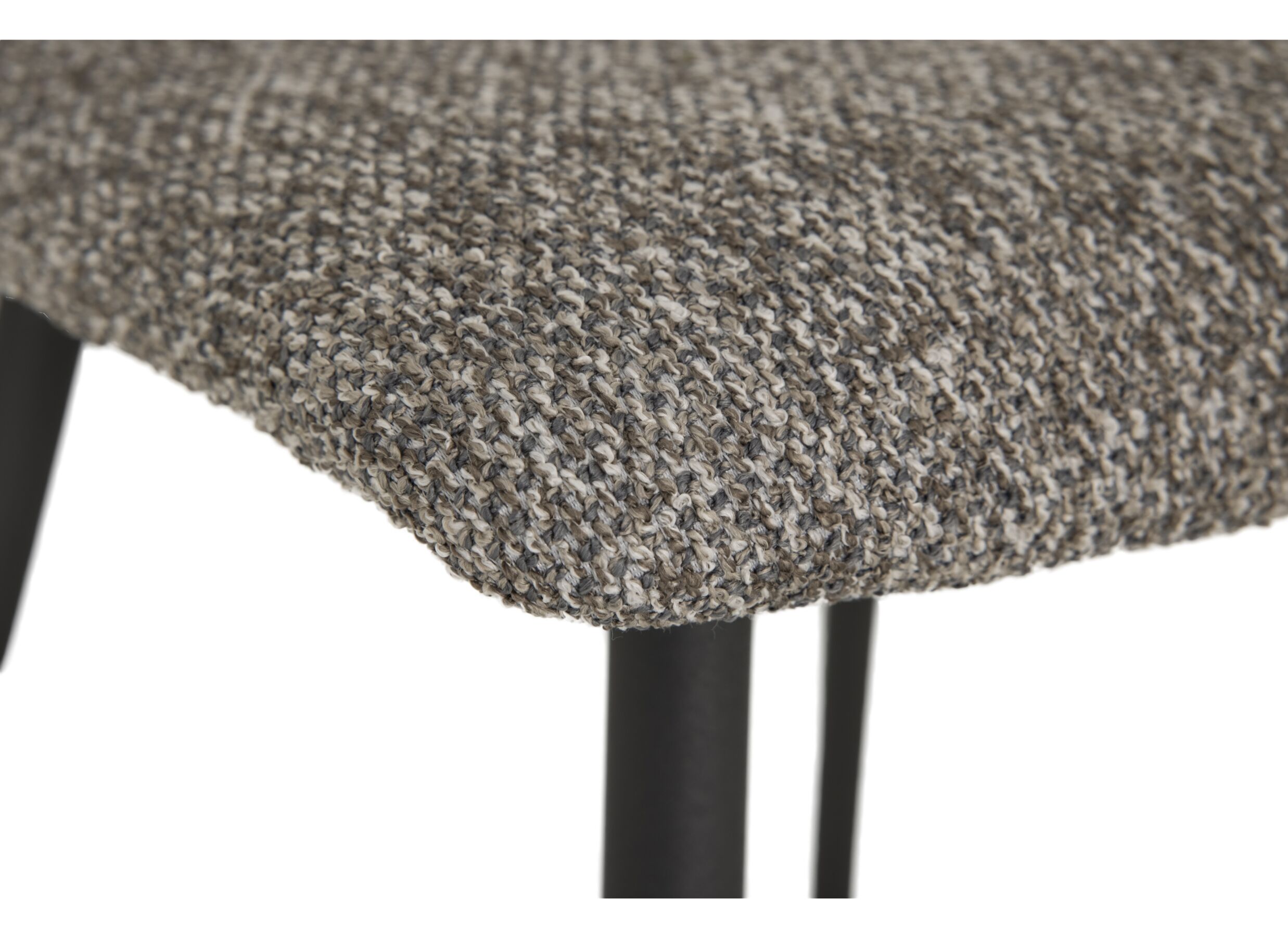 Chaise Pisa 44,5x55,5x82cm - fibre polyester/acier - fossil