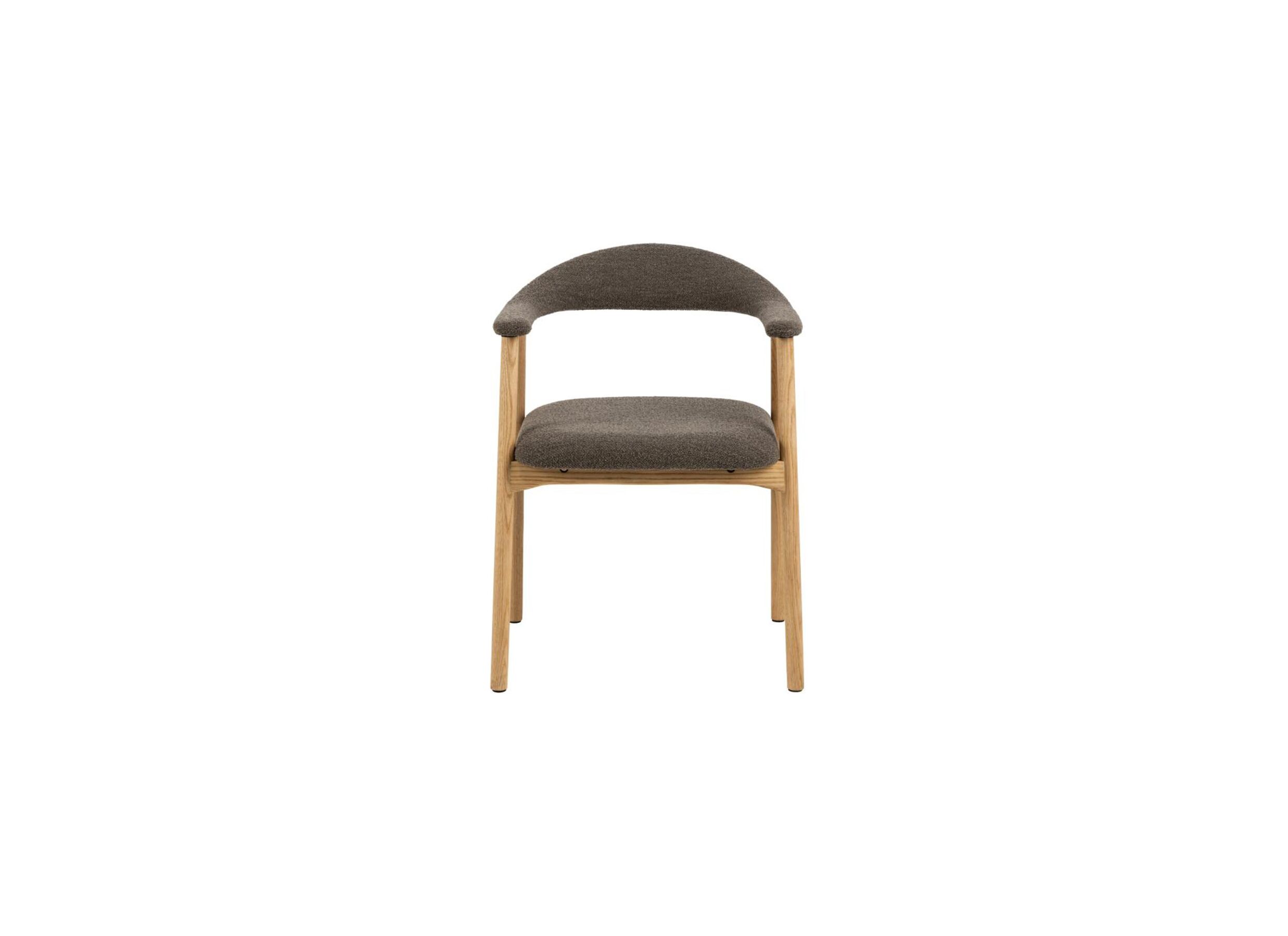 Aperçu - Chaise 56x54x75,5cm - bouclé - taupe