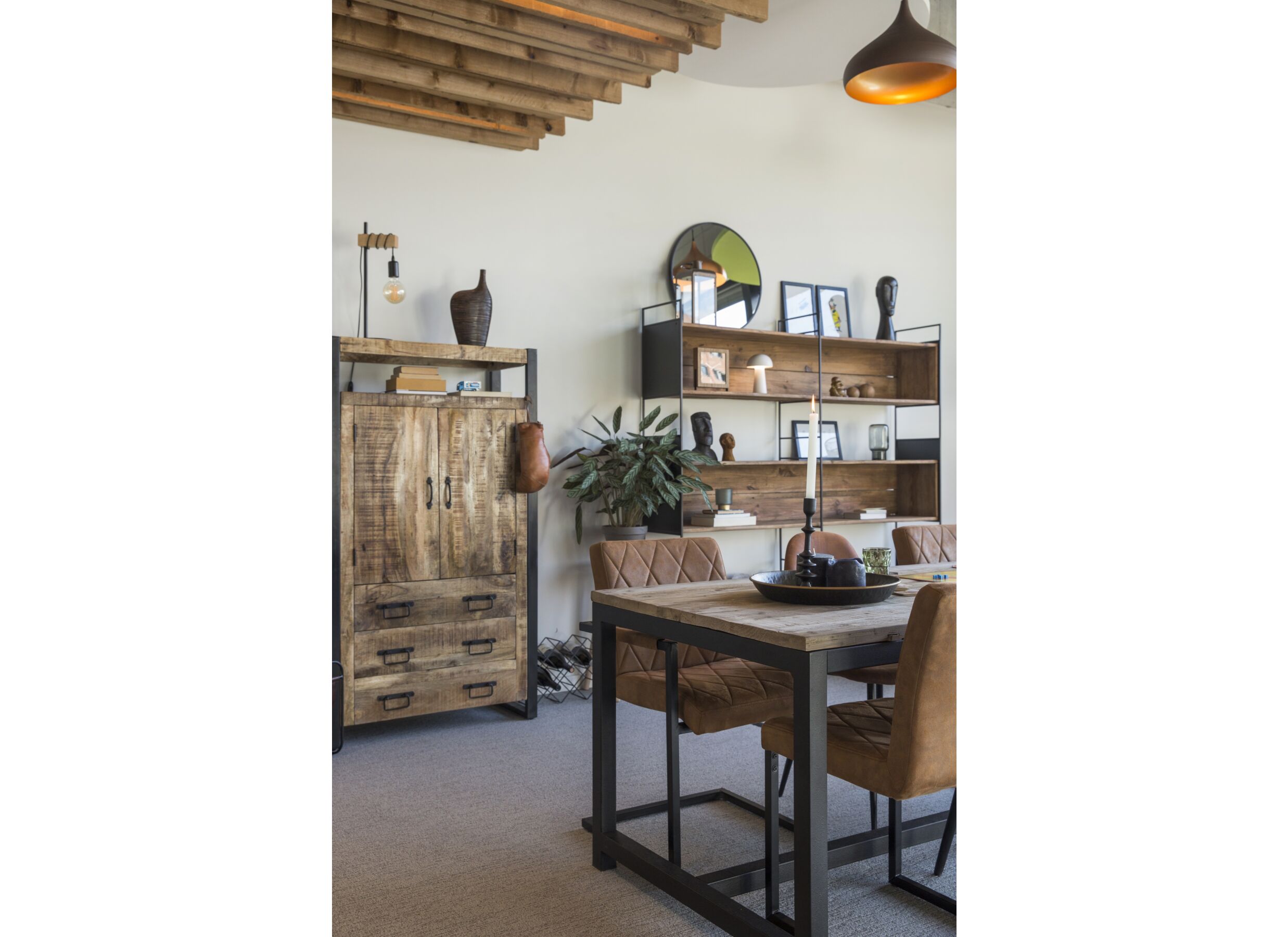 Foto ambiance - Porte-bouteilles Nero 43x15x28,5cm