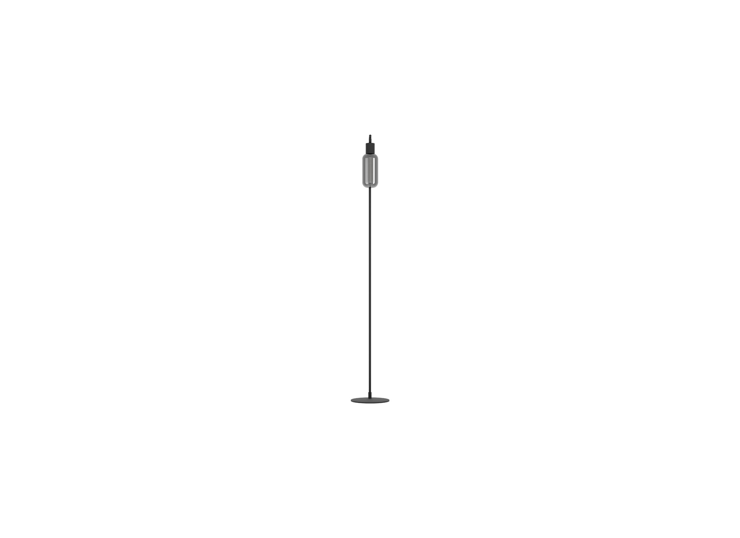Aperçu - Lampadaire Maione H151cm E27 acier noir