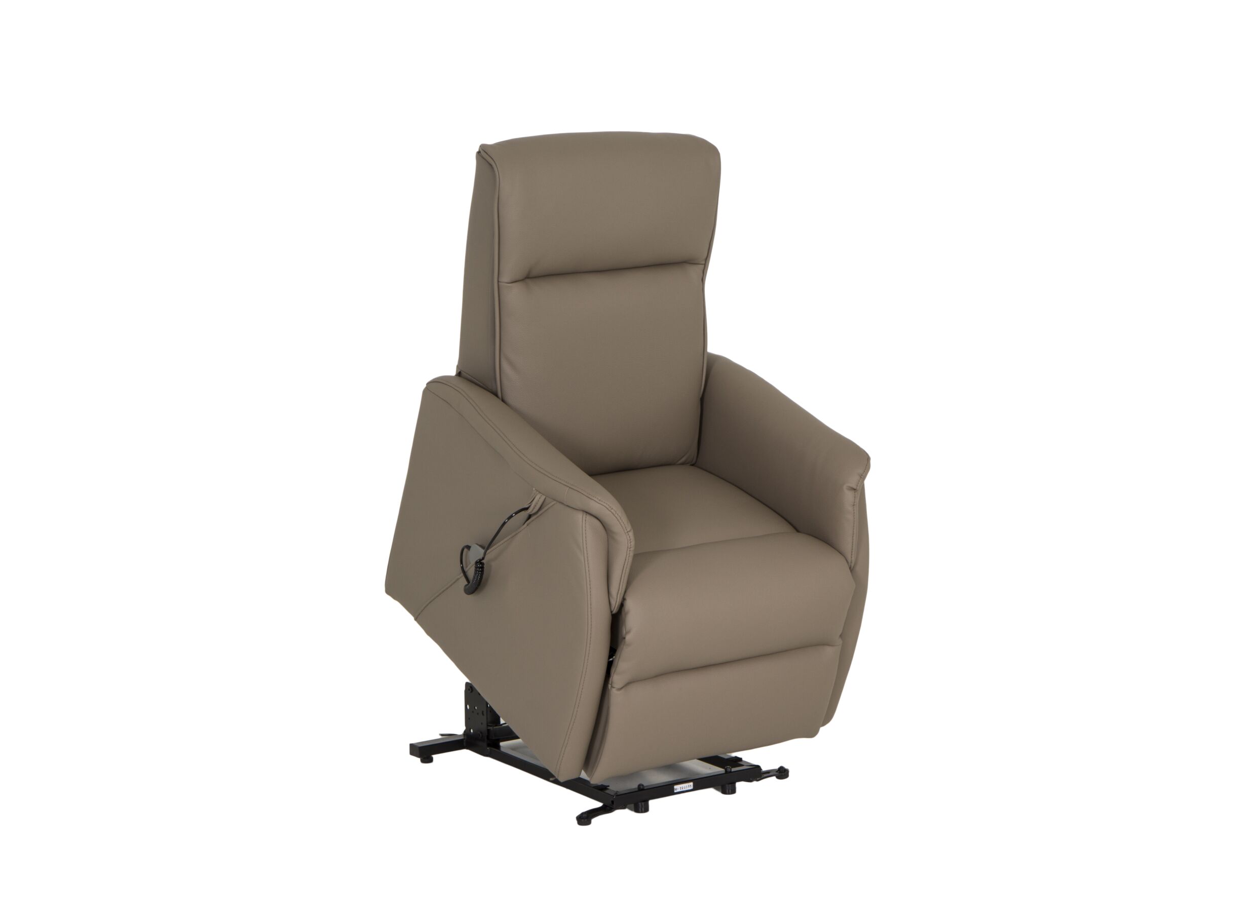 Relaxzetel Pope elektrisch - lederlook - earth