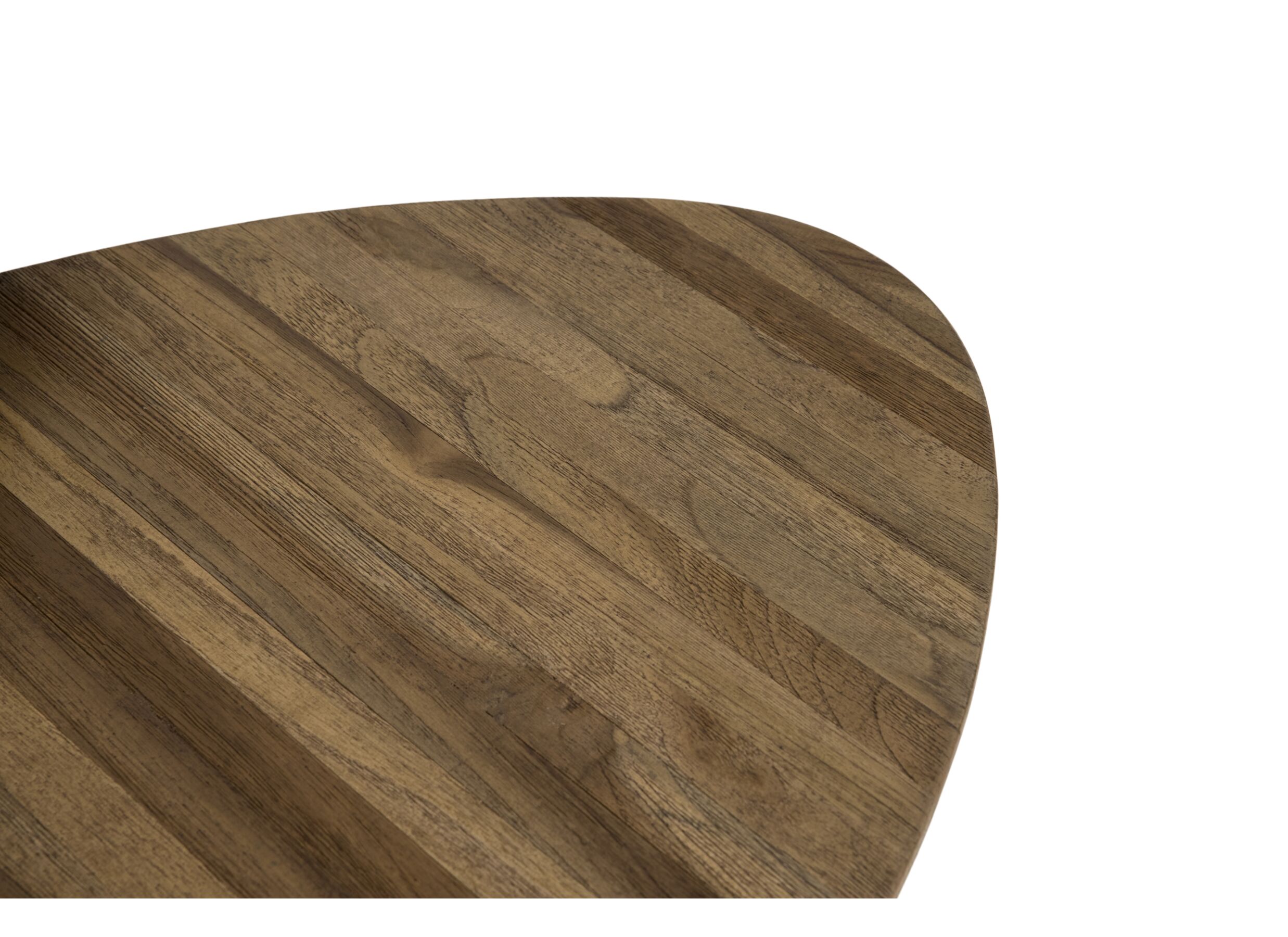 Table basse Zaza teck massif lot de 2
