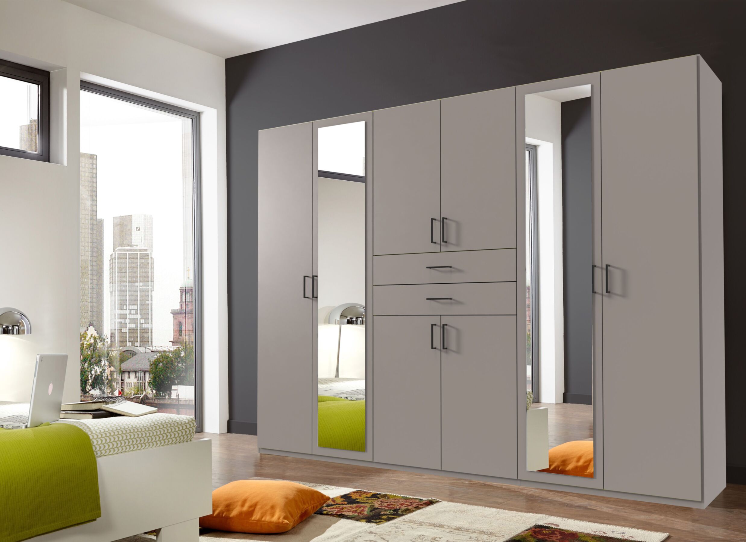 Foto ambiance - Garde-robe Diver 270cm - décor - sahara