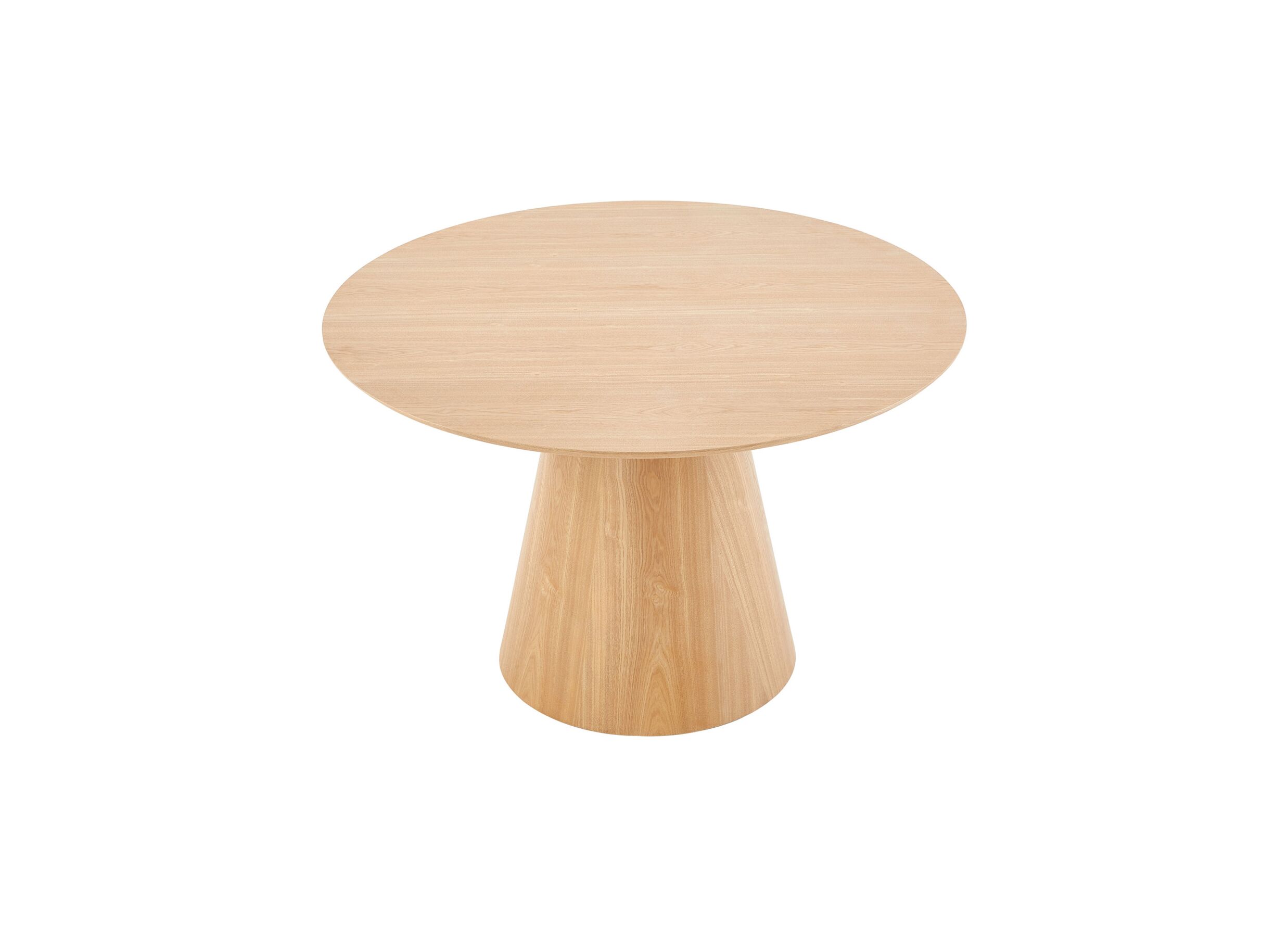 Aperçu - Table ronde Daytona Ø120cm - frêne placage - naturel