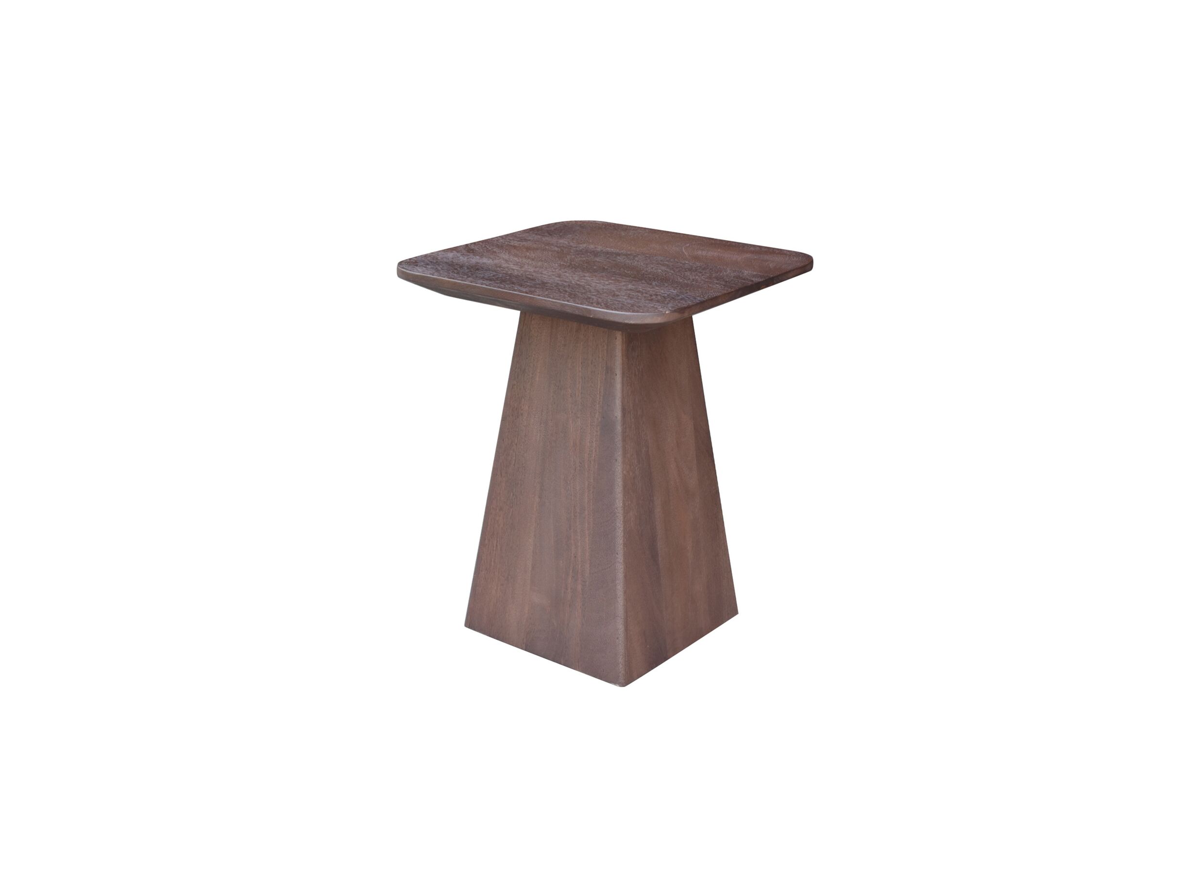 Salontafel Monsoon 40x40cm - mango massief - bruin