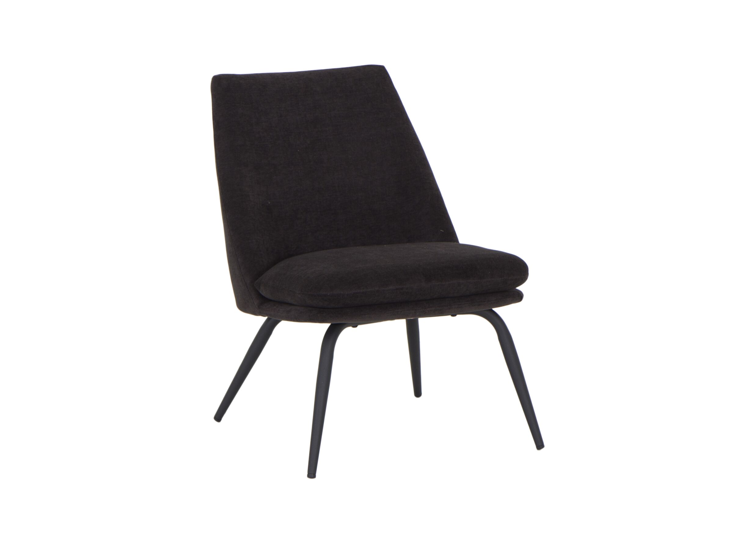 Fauteuil Yoyo tissu noir - Fauteuil Yoyo 56x73x77cm - tissu - noir