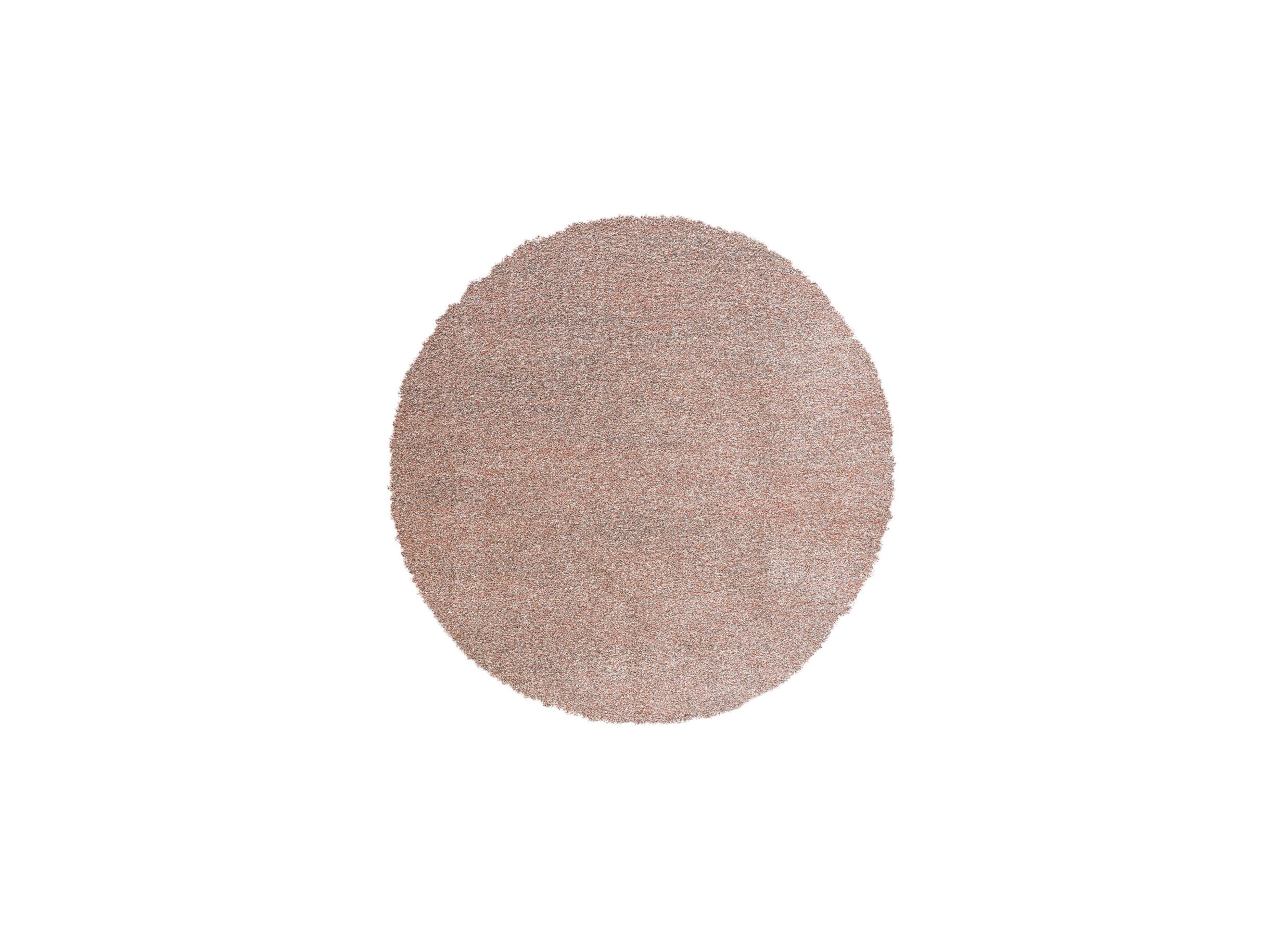 Rond tapijt Medusa Ø200cm - polyester - bruin