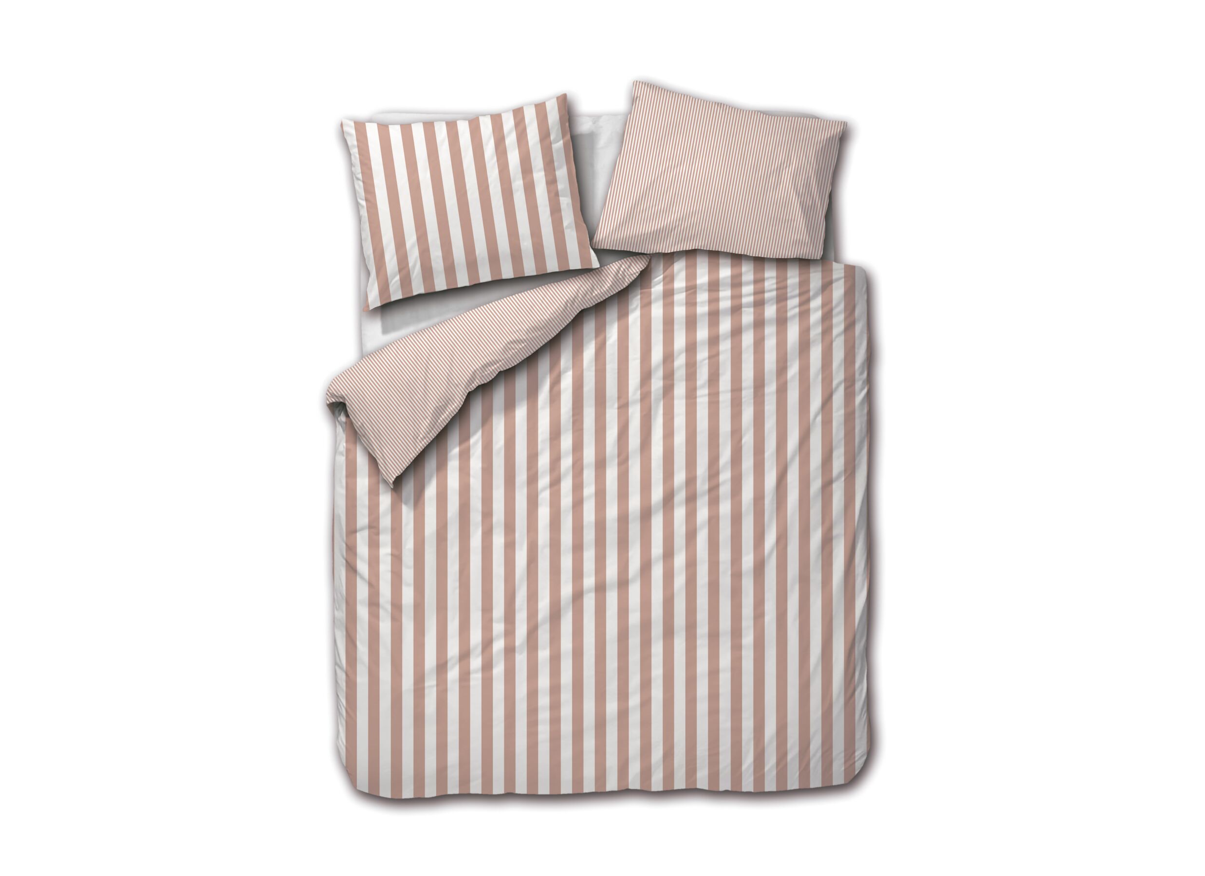 Dekbedovertrek 200x200/220cm - katoen - roze - Housse de couette 200x200/220cm - coton - rose