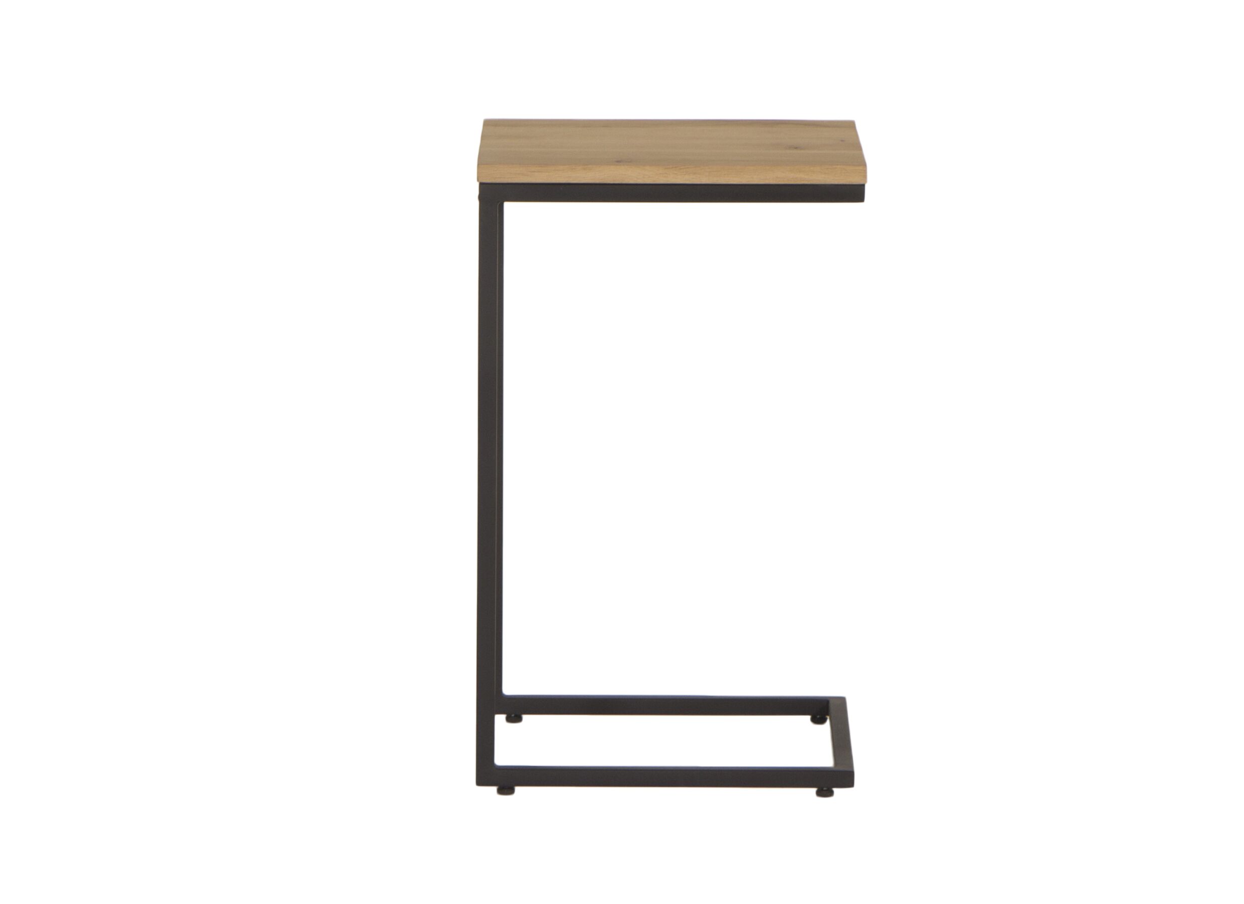 Detail - Table d'appoint Touchwood 40x33cm - chêne massif - naturel