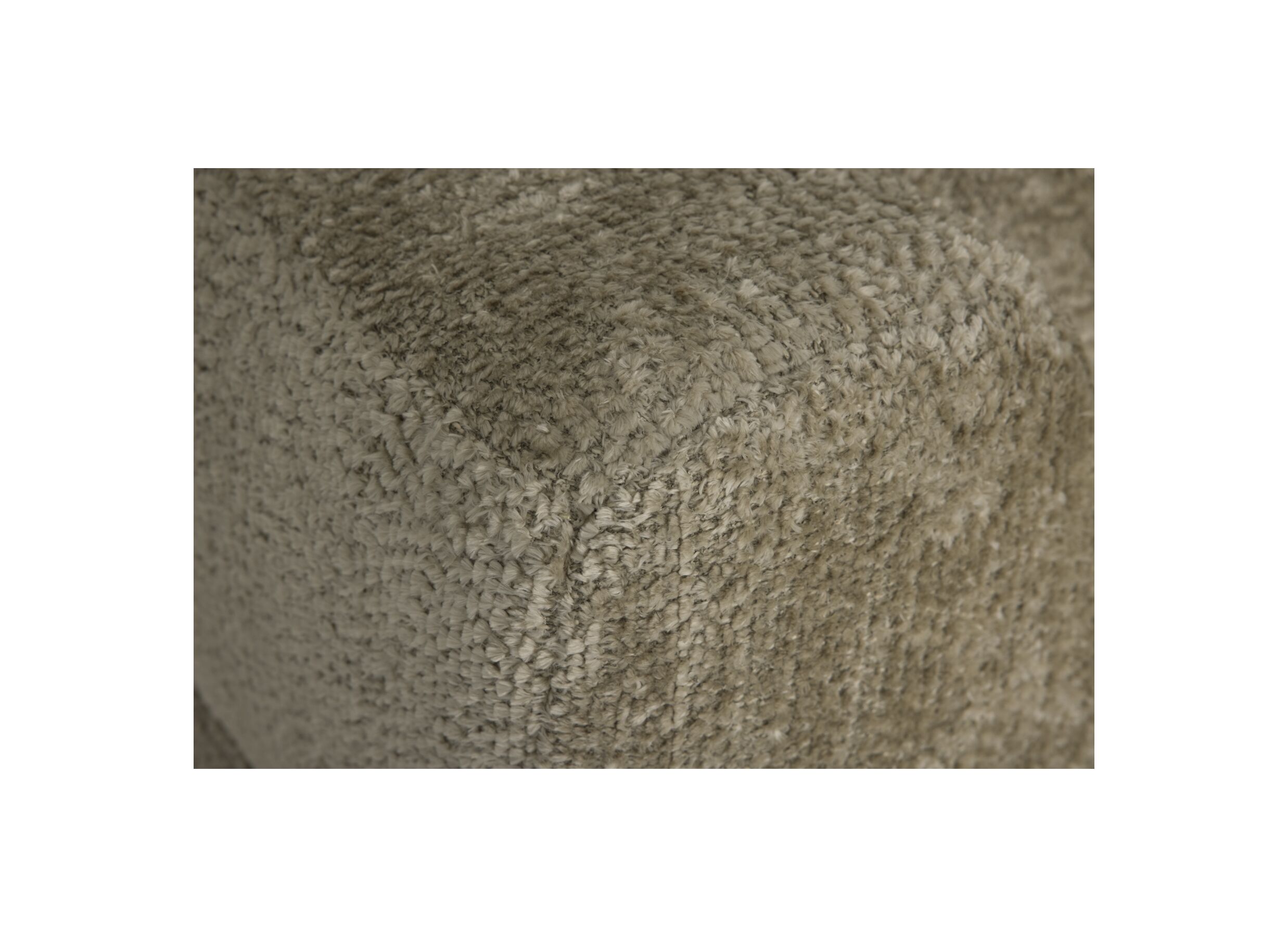 Detailfoto - Hoeksalon Eder 310x190cm - stof - taupe