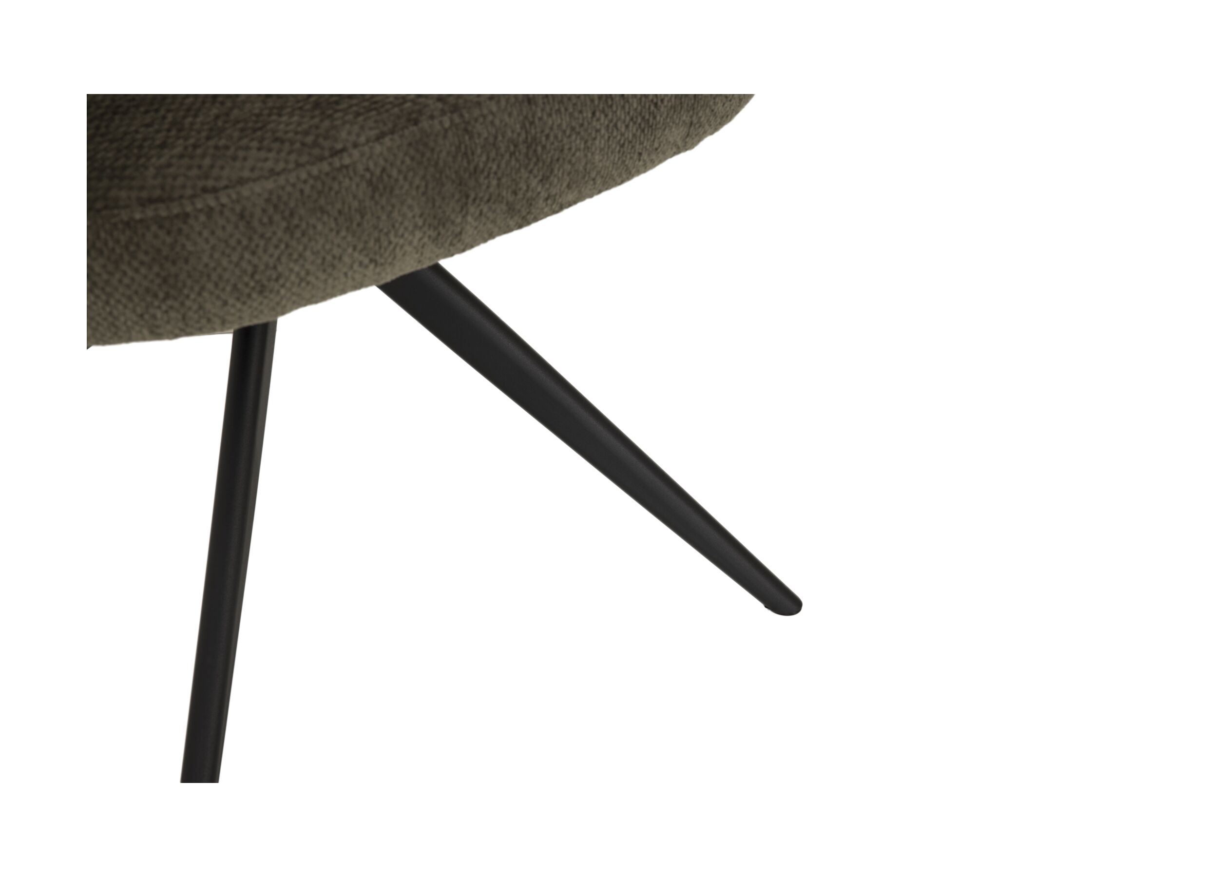 Detail - Chaise pivotante Bonzo 59x58x88cm - tissu - vert