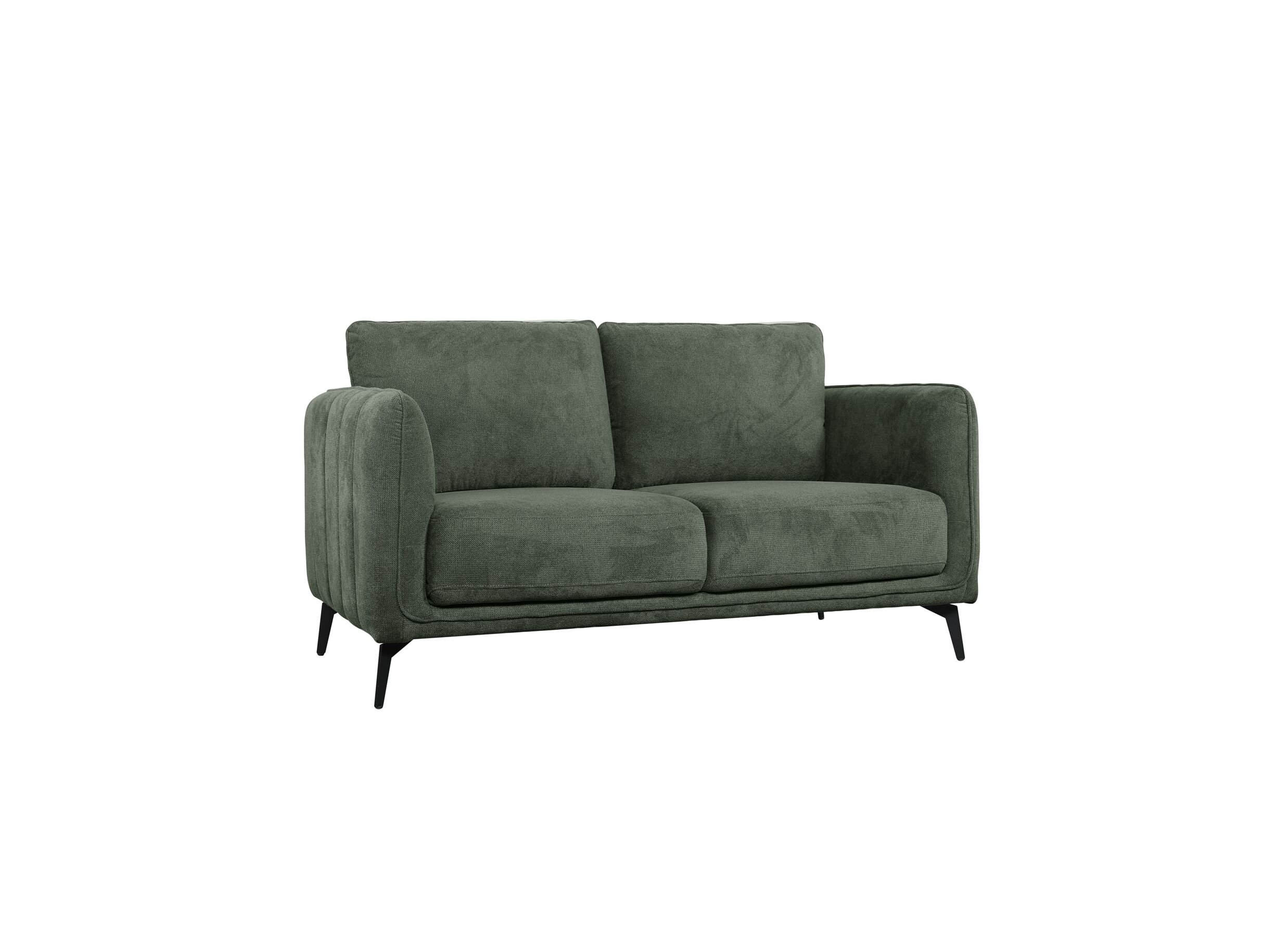 Plus Important - Canapé Pack 2 places - tissu - vert