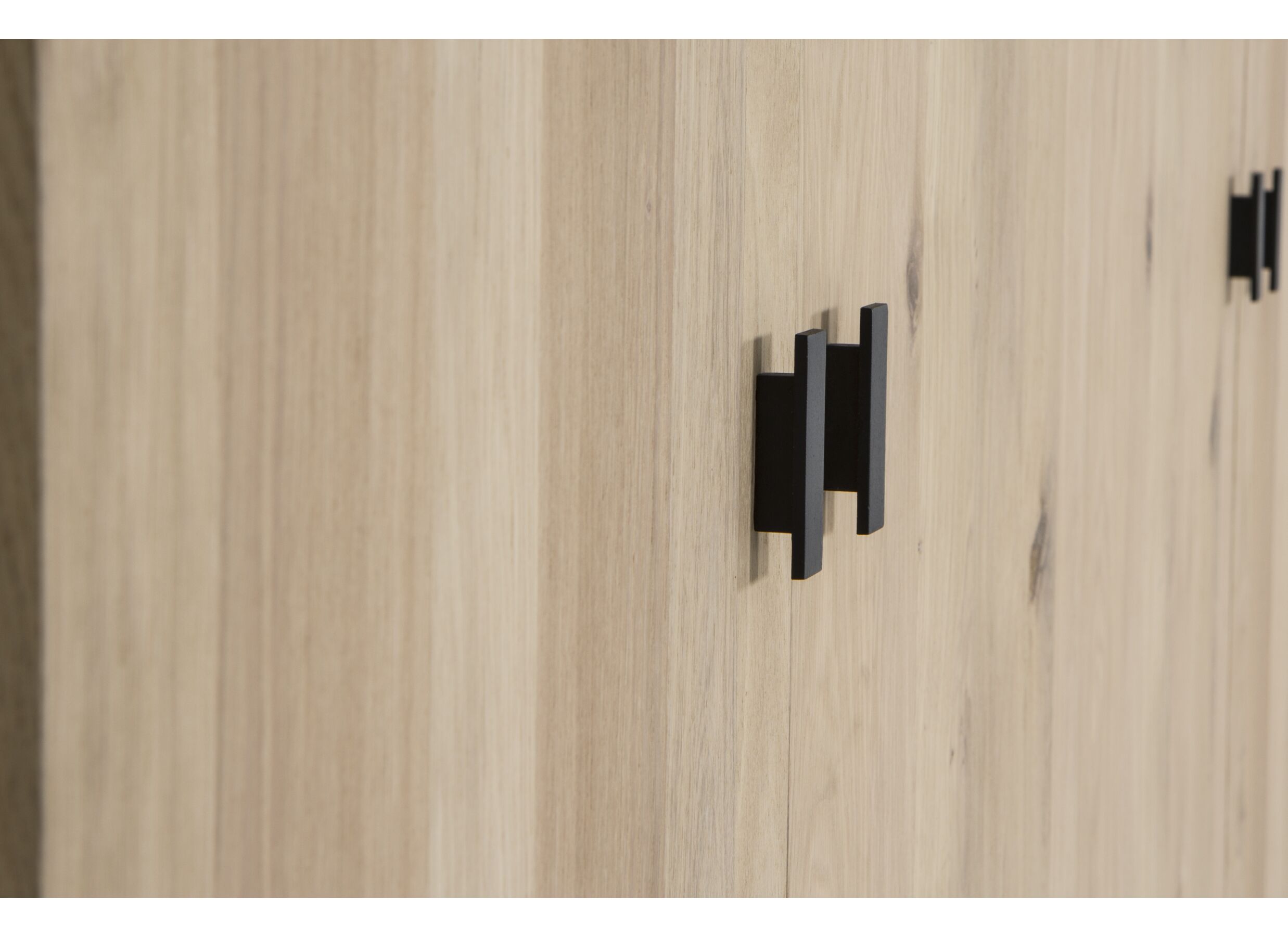 Detail - Garde-robe Holmes 100cm - MDF - chêne
