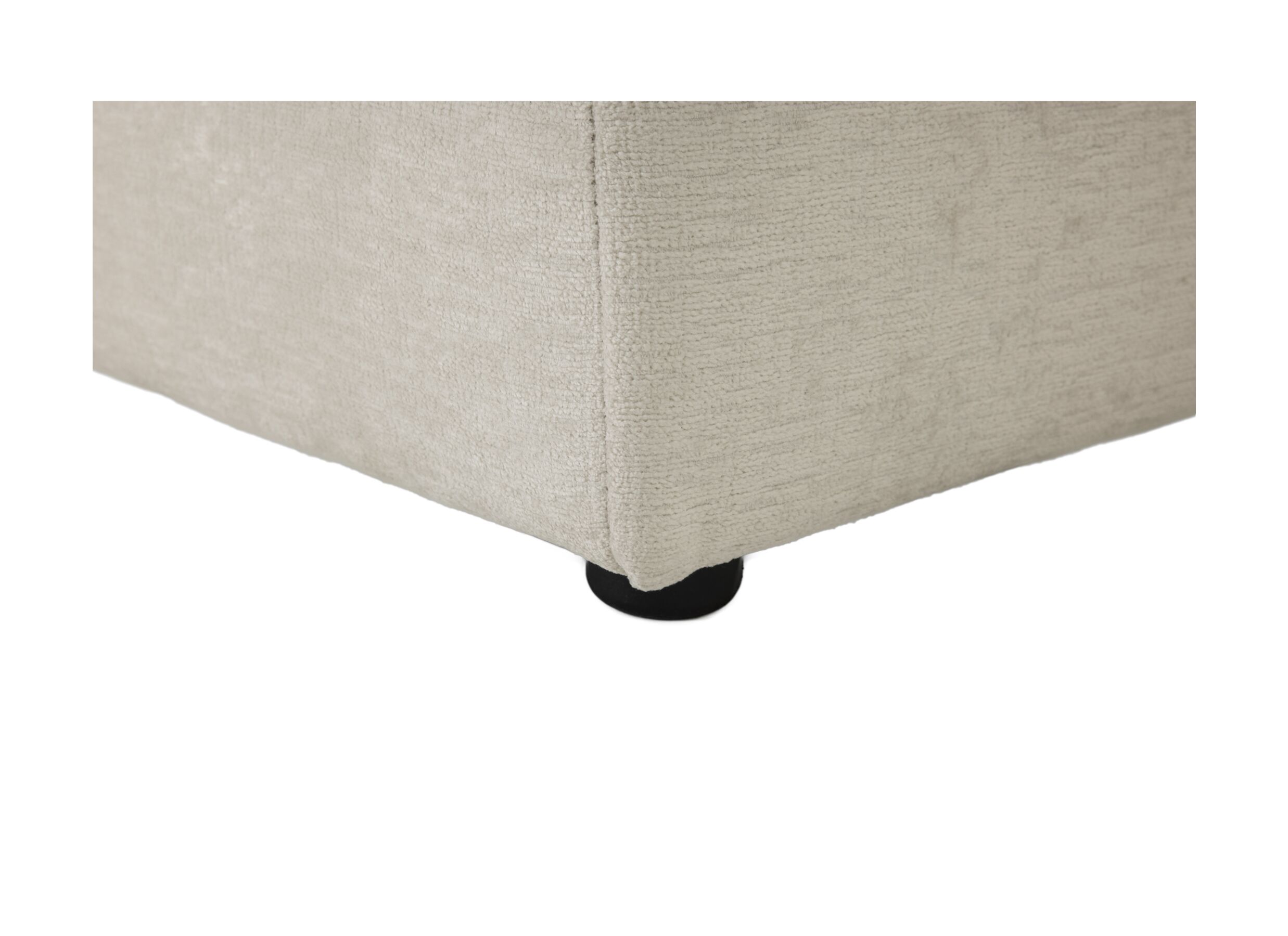 Detail - Canapé d'angle Filia 348x248cm - tissu - naturel