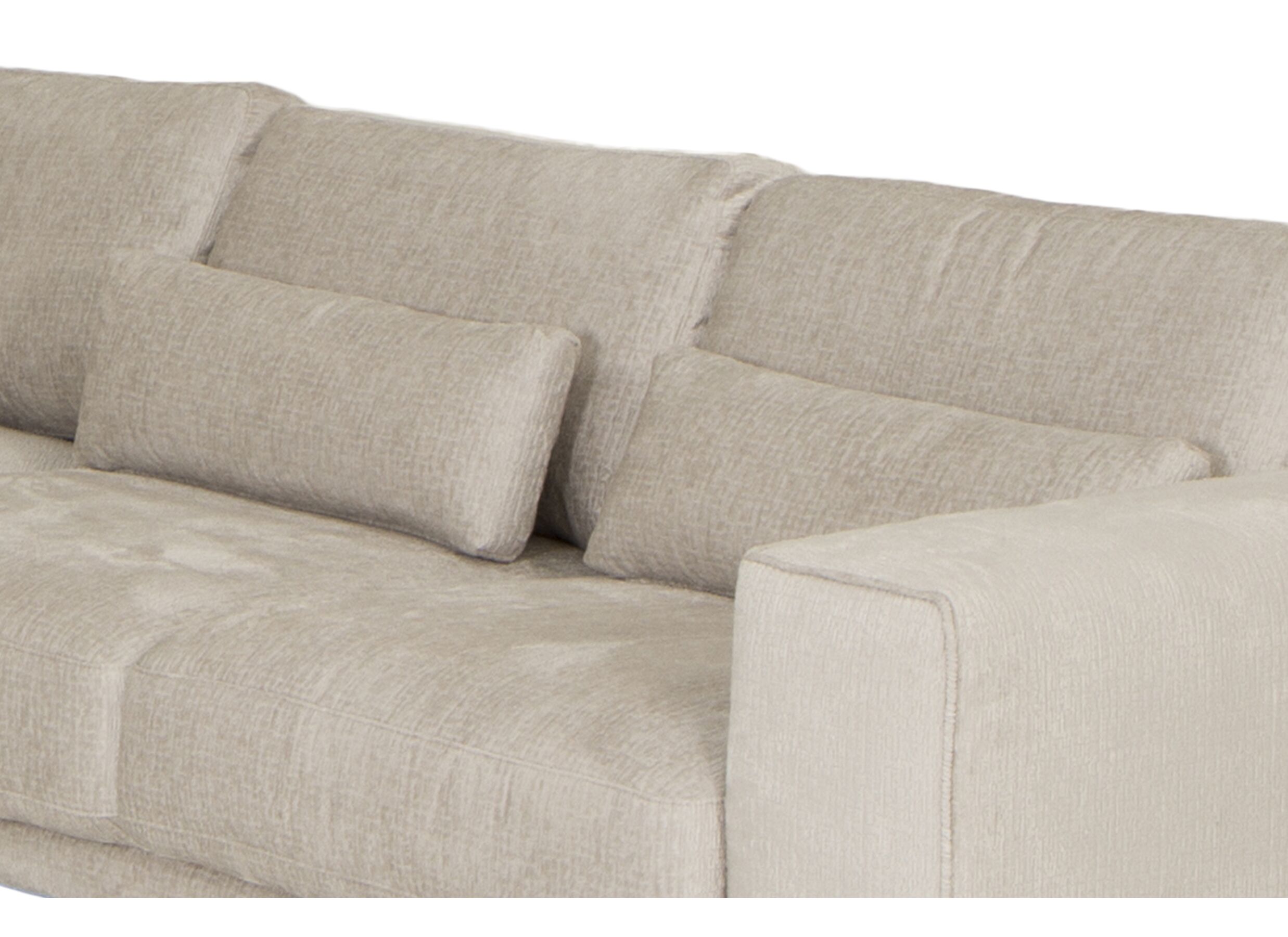 Hoeksalon 2021 340x300cm - stof - beige
