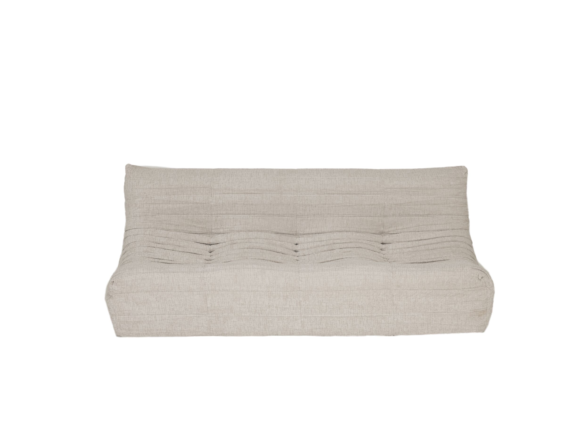 Overzichtsfoto - Zetel Ragazzi 180x100x74cm - stof - beige