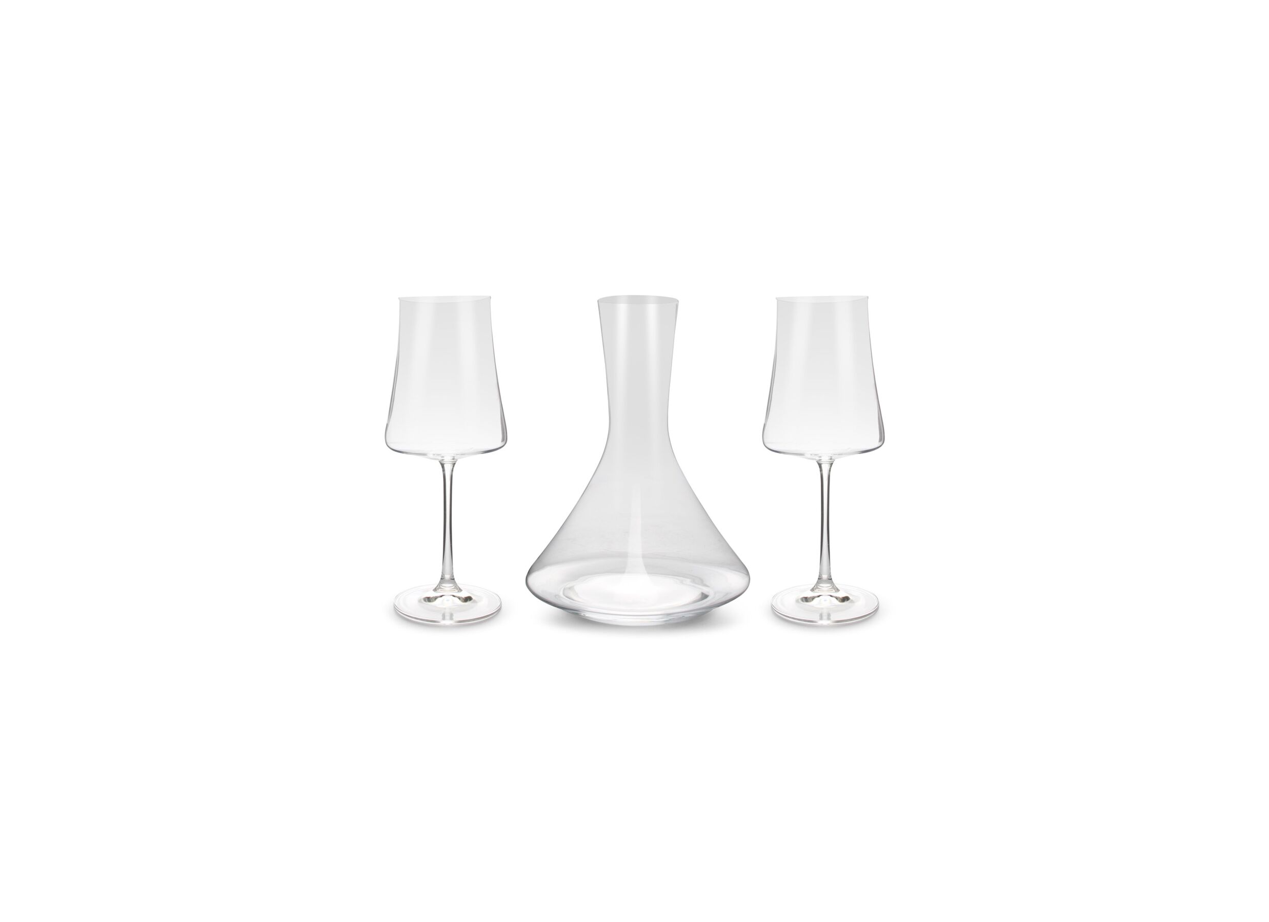 Hoofdfoto - Wijnset Muze 3-delig - glas - transparant