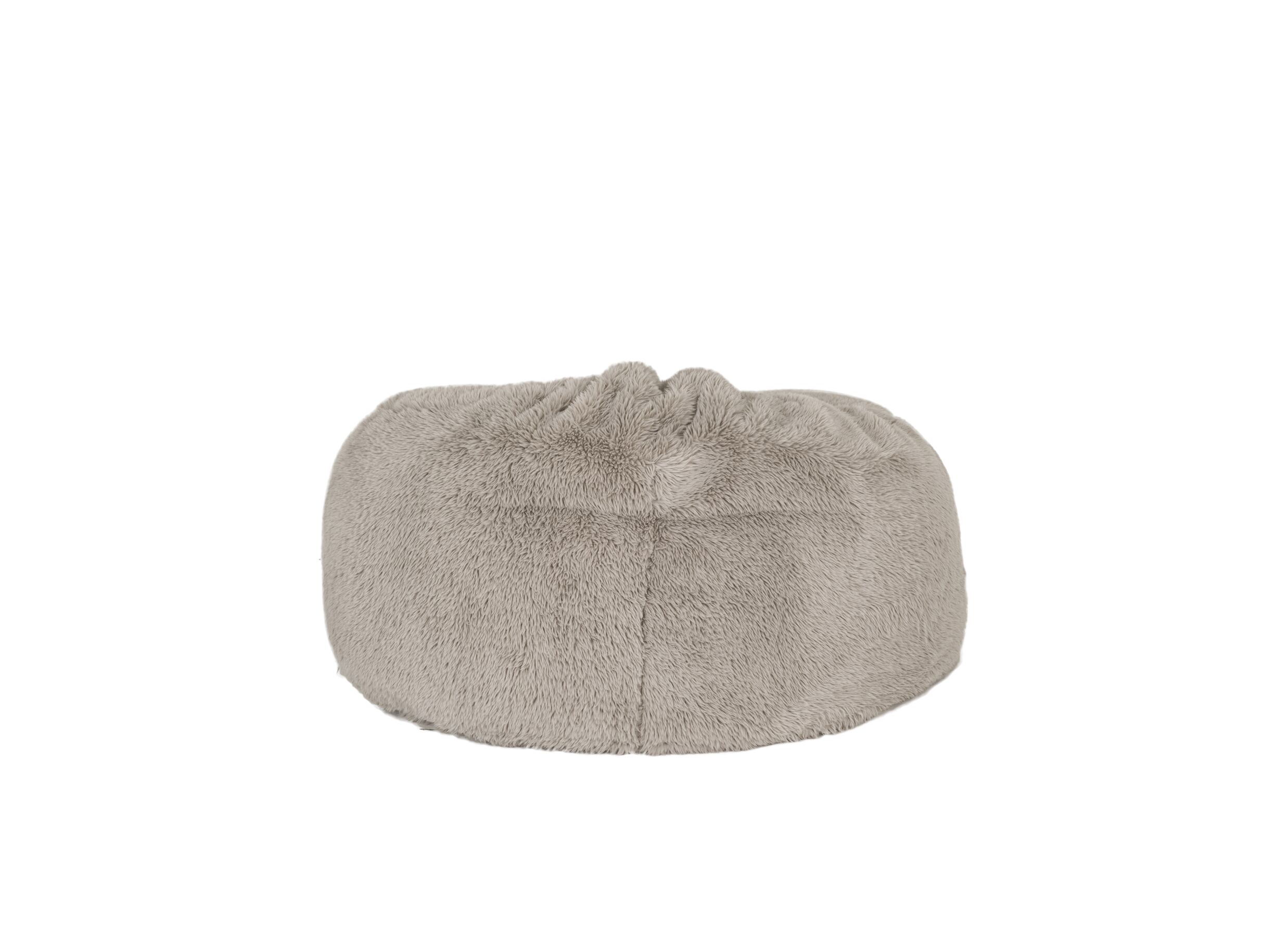 Aperçu - Pouf poire Colorado Mika tissu - taupe