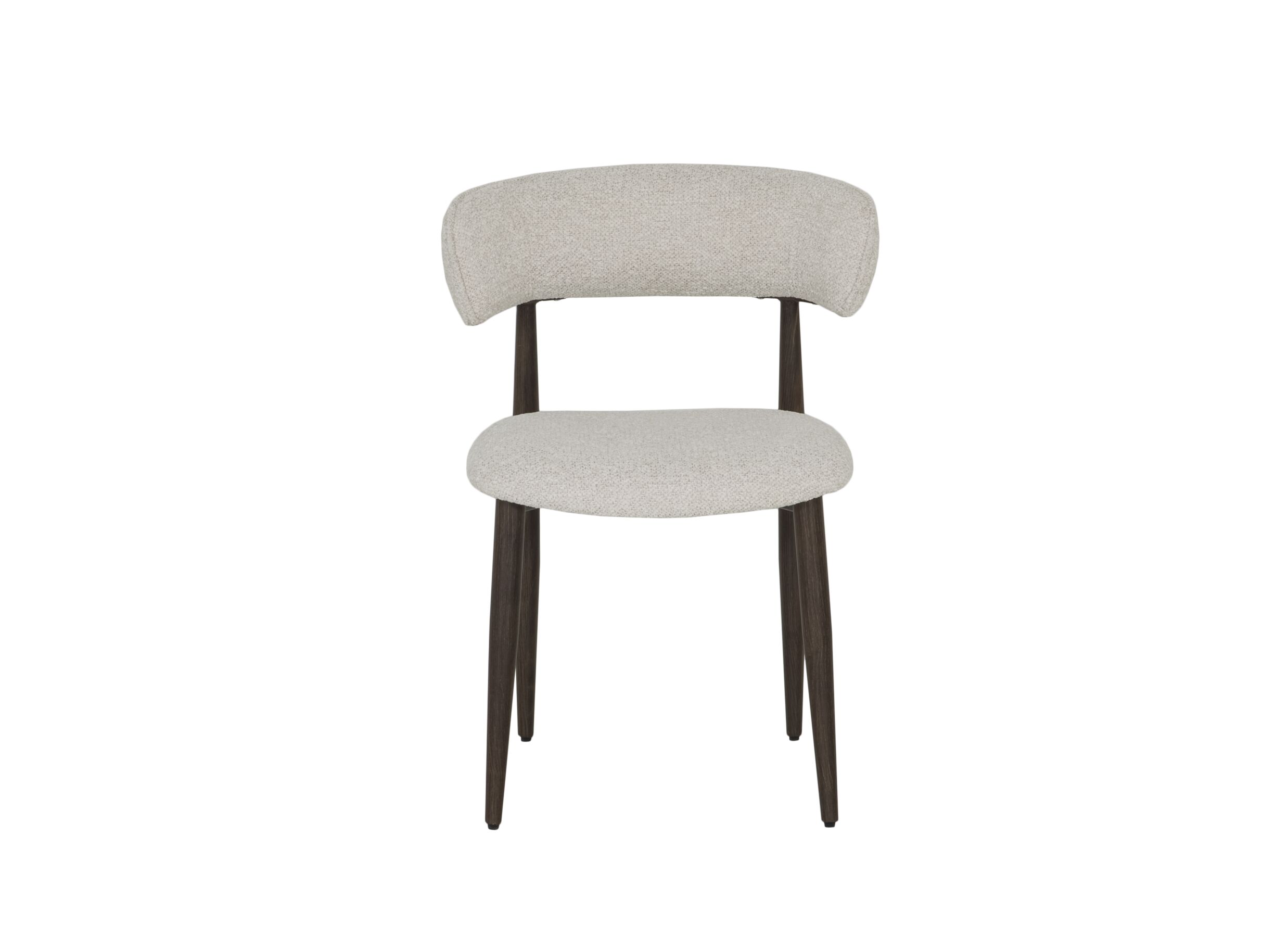 Aperçu - Chaise Iago 55x57,5x79cm - tissu - beige