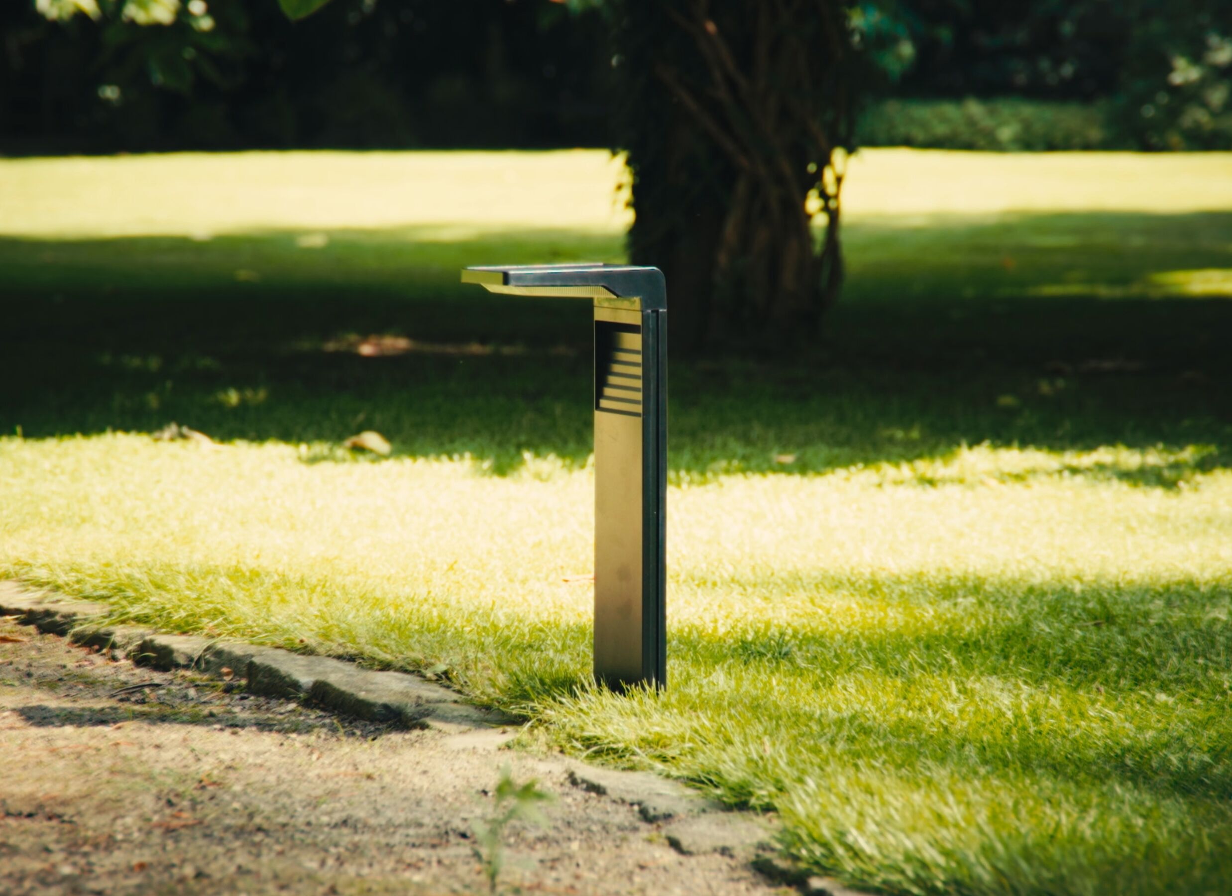 Sfeerfoto - Solar Priklamp Arie H42cm - ABS - zwart