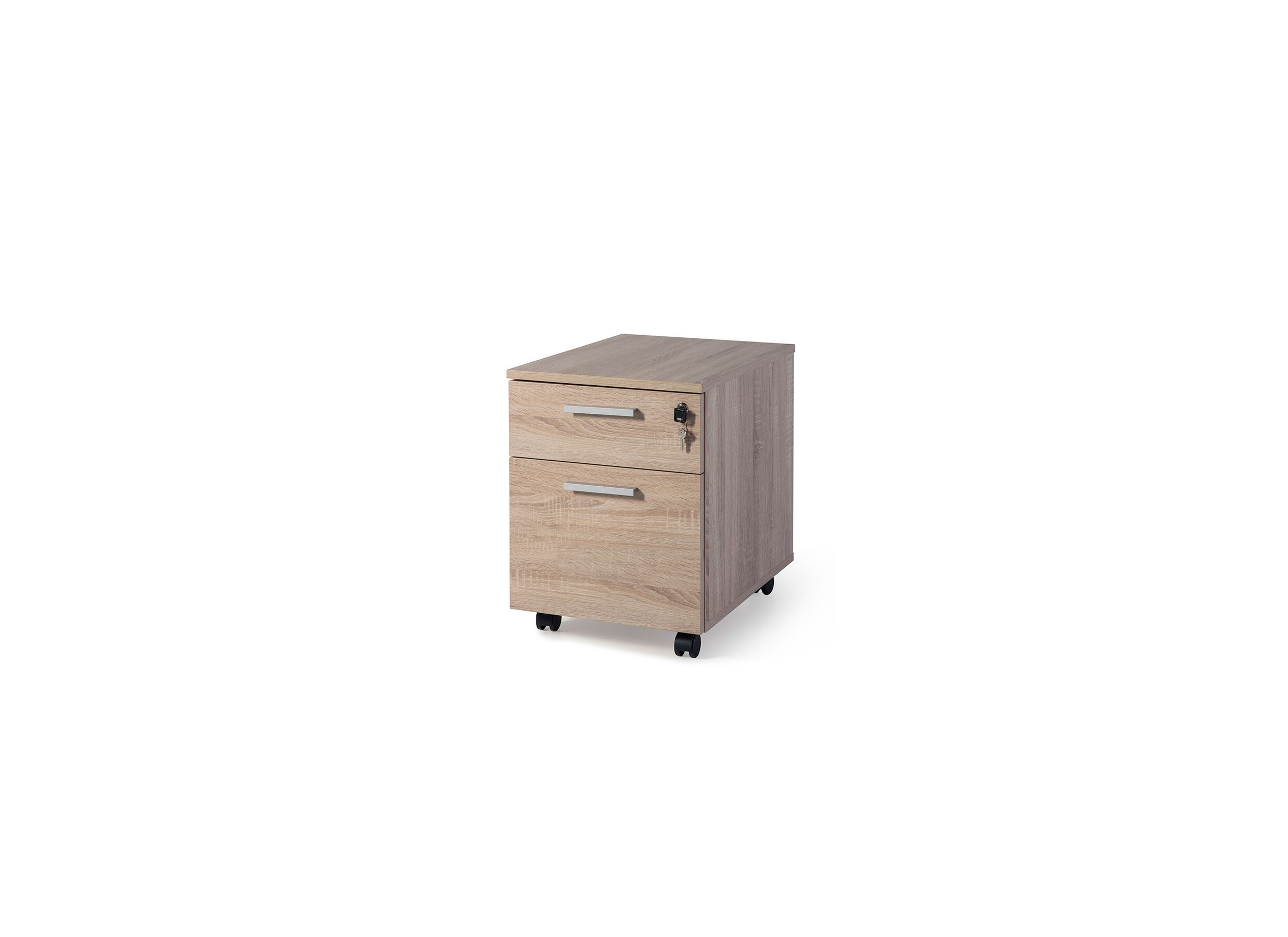 Bloc-tiroir Archivos 42.5x60x58cm - Bloc-tiroir Archivos 42.5x60x58cm - mélamine - orme