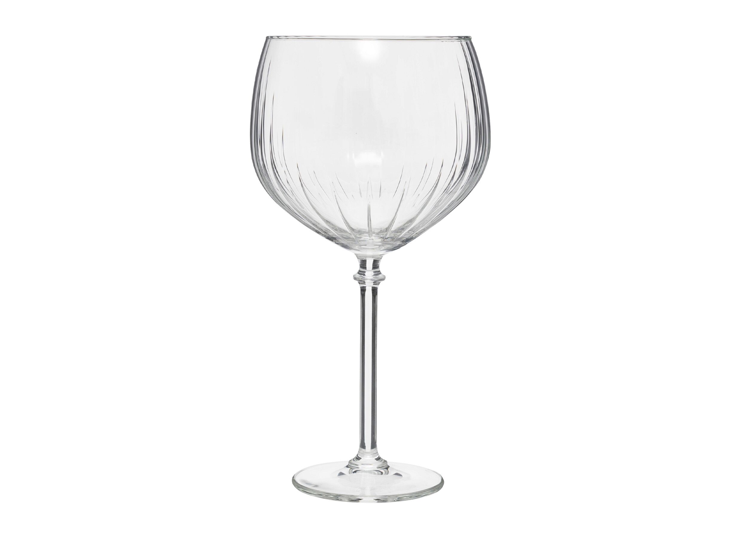 Overzichtsfoto - Ginglas Strie 64cl - glas - transparant set van 4