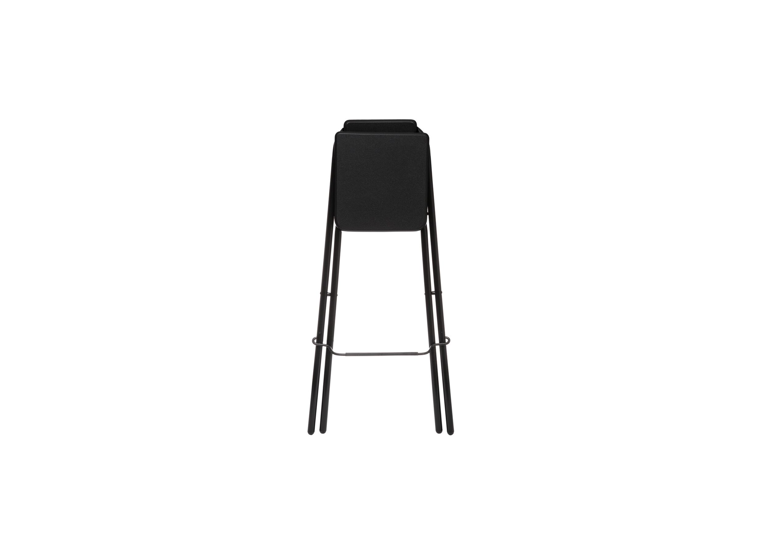 Barstoel Louna ZH75-75cm - MDF - zwart