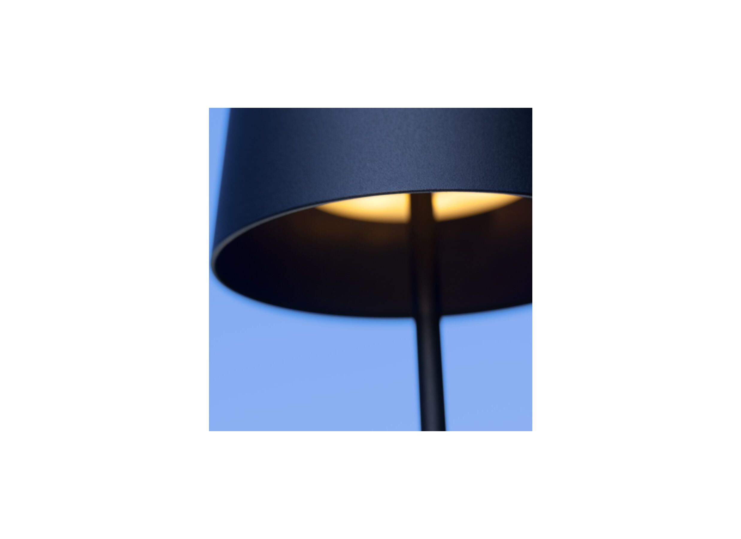 Lampe de table Kaami H37cm noir