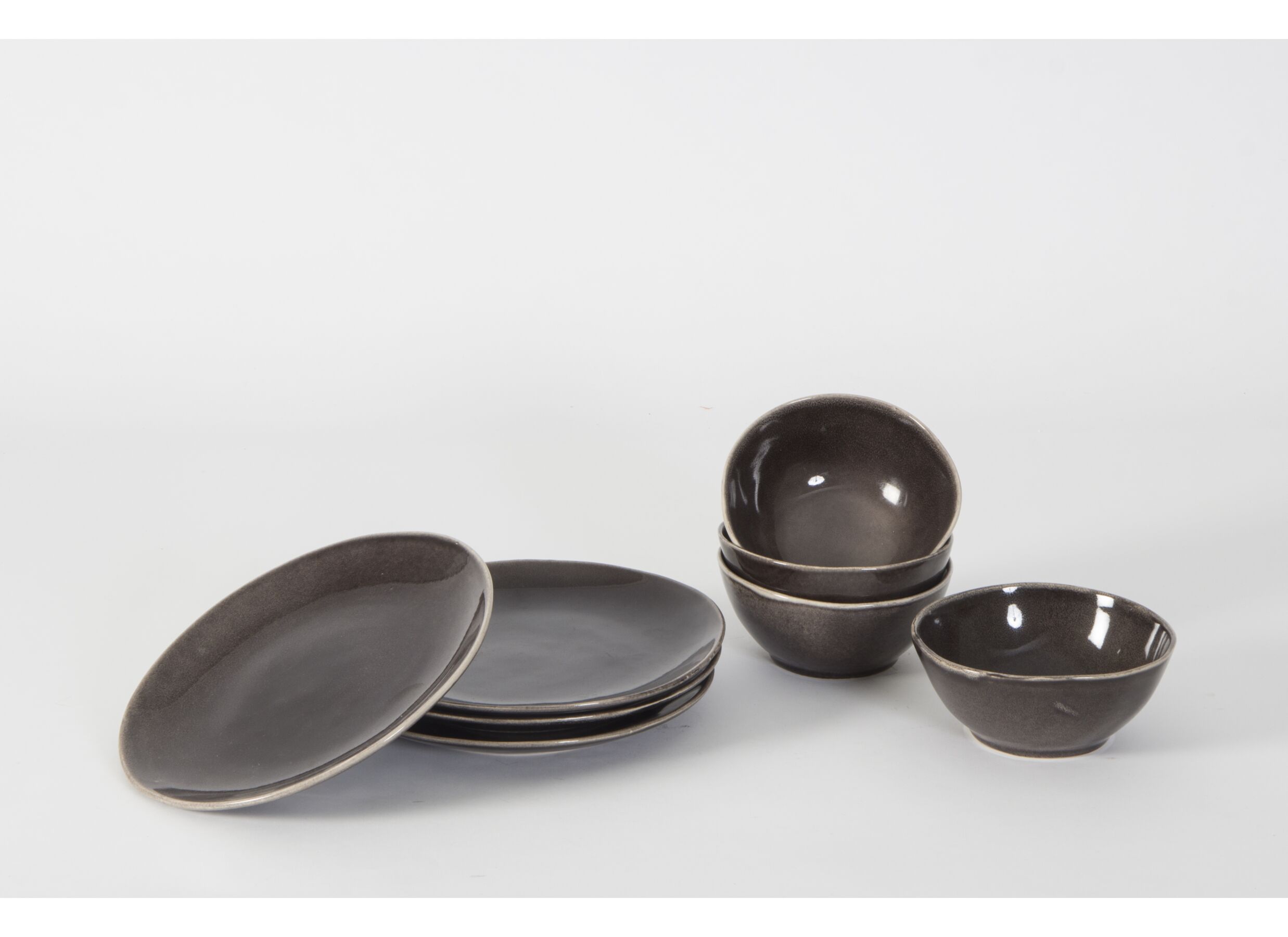 Setfoto - Kom Artisan Ø16,5cm zwart