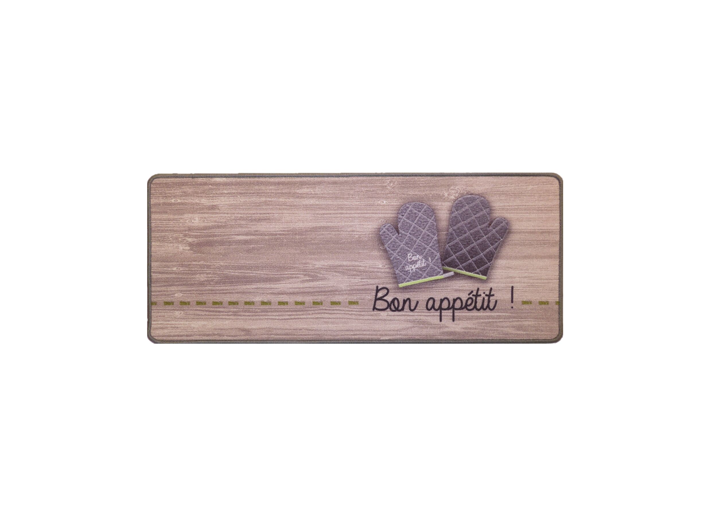 Hoofdfoto - Keukenloper Bon Appetit 120x50cm - stof - multicolor