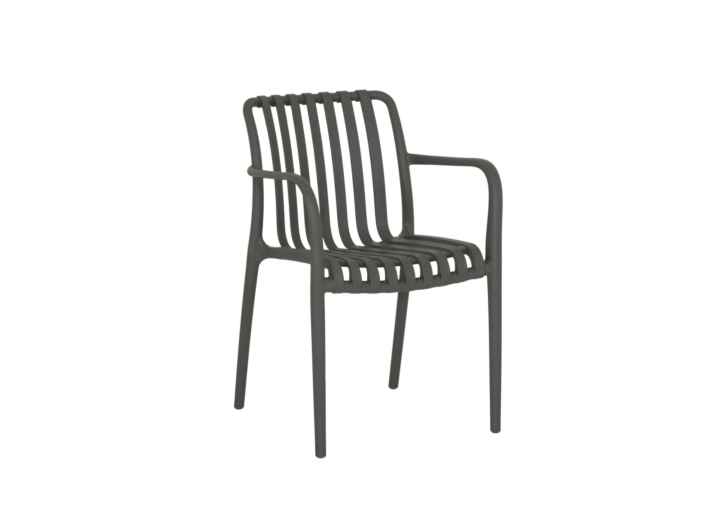 Plus Important - Chaise de jardin Cute 46x58x81cm - synthétique - gris