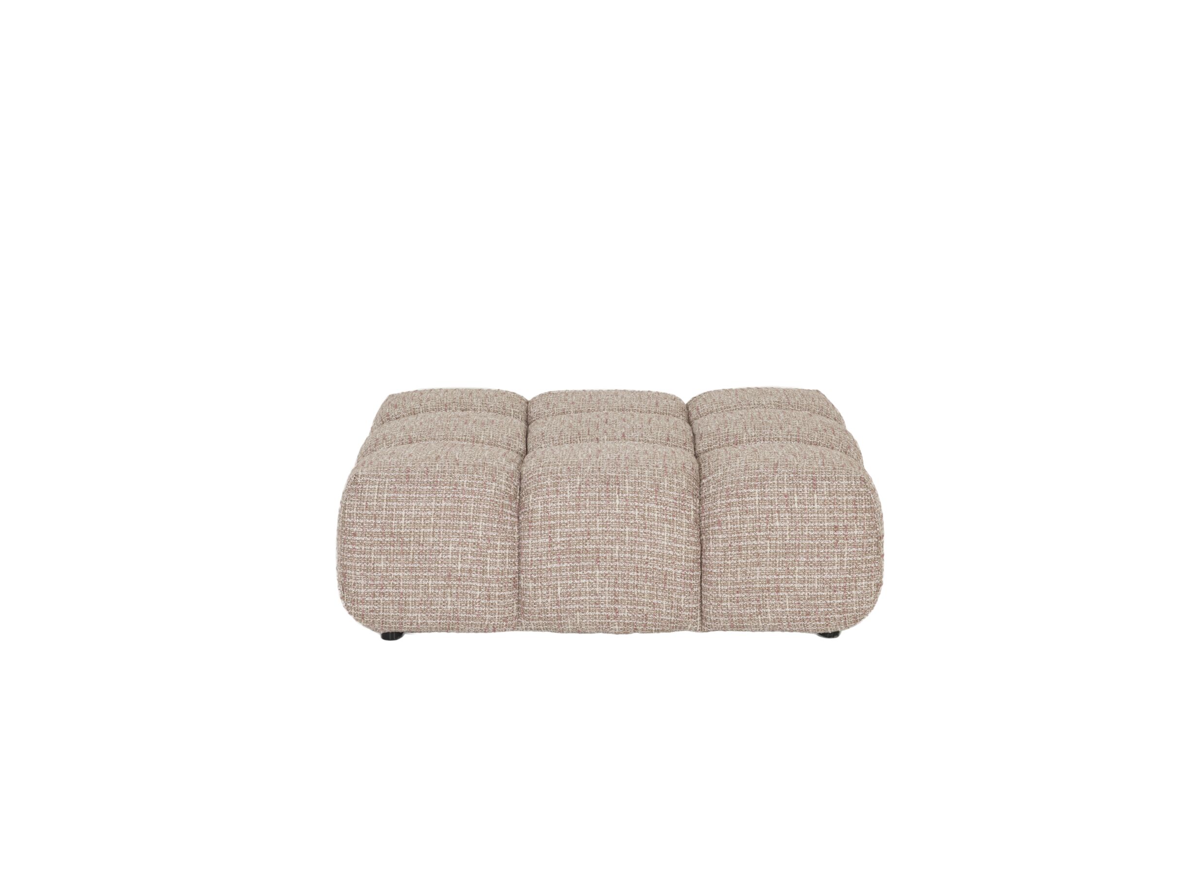 Aperçu - Pouf Parkaway 120x120cm stof rose