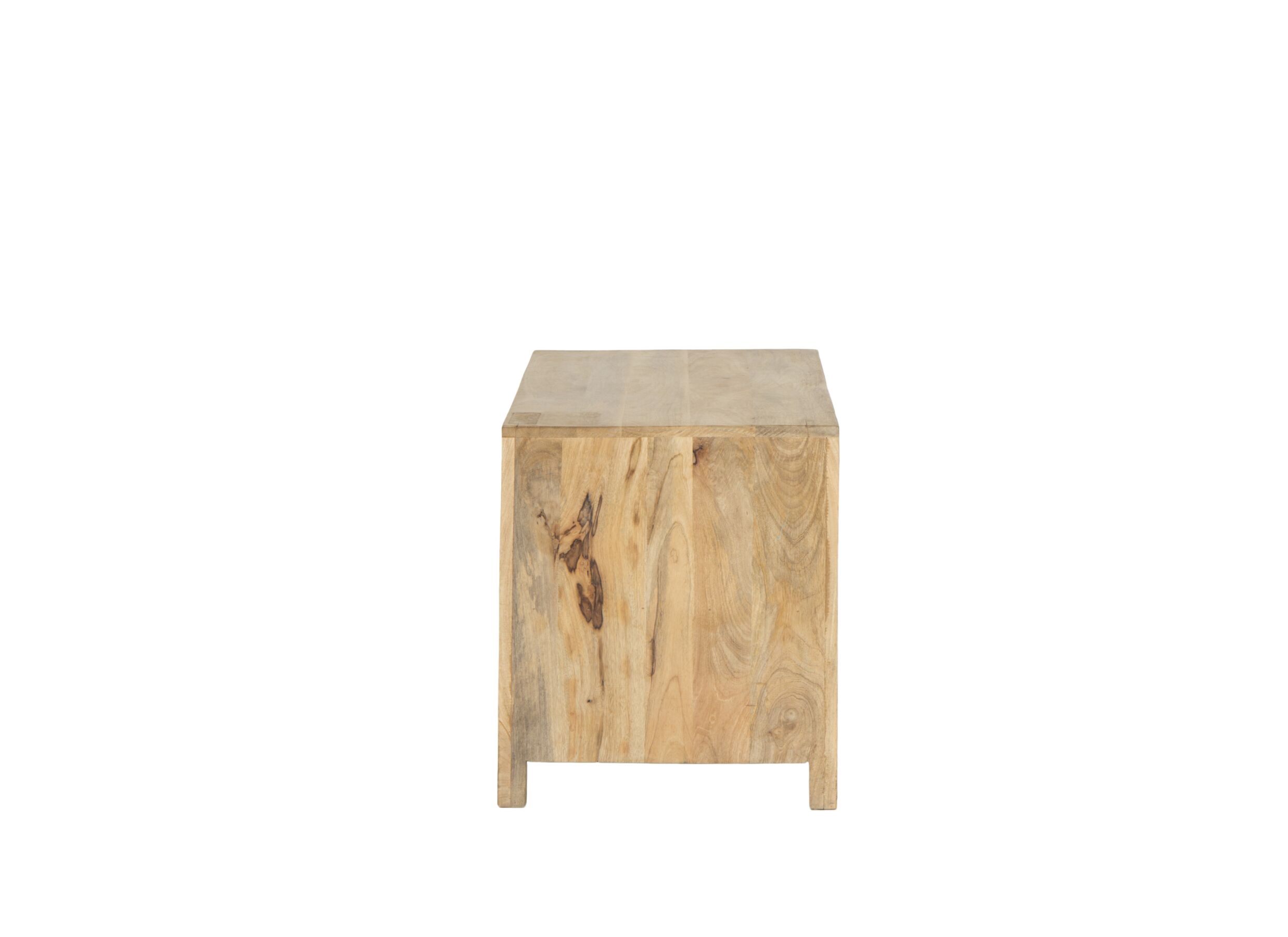 Tv-meubel Ploutos 89x48cm - mango massief - naturel