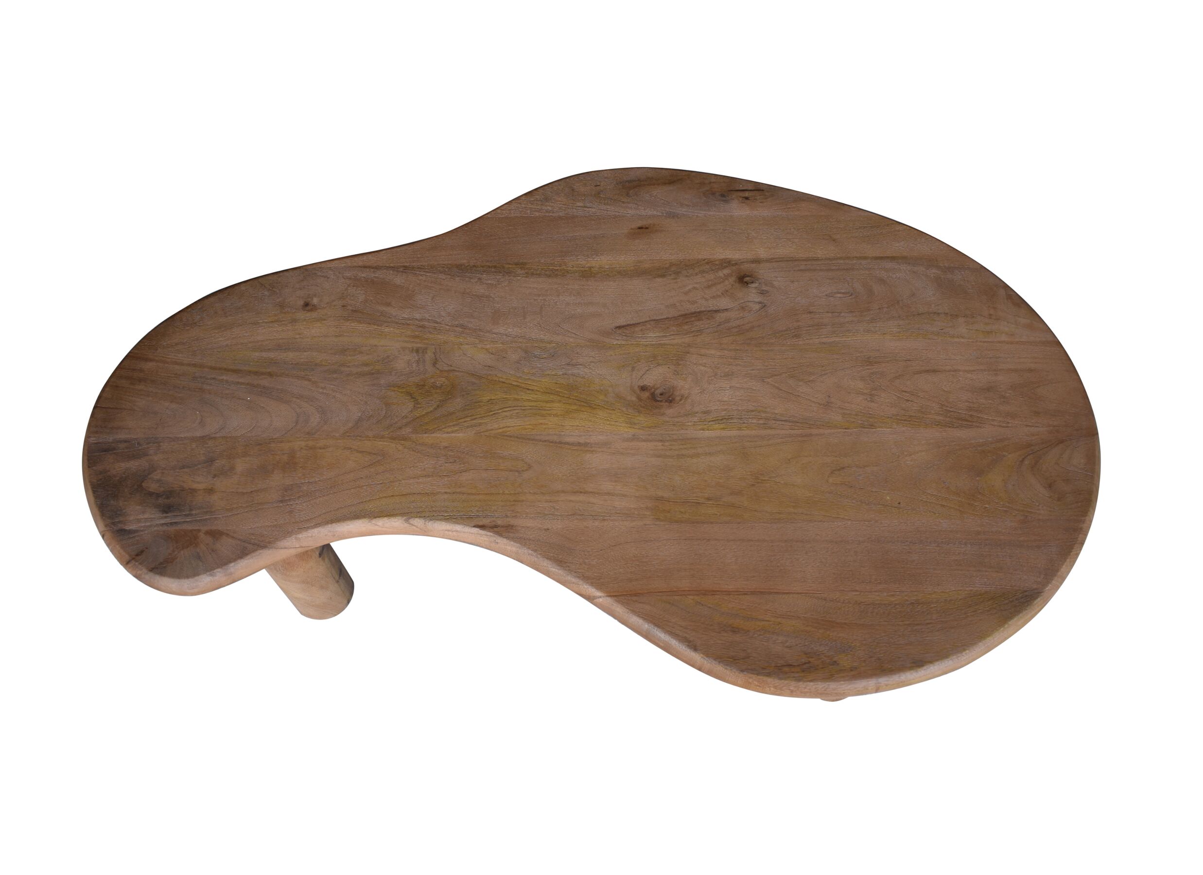 Table basse Odilon 145x85cm - bois massif - naturel