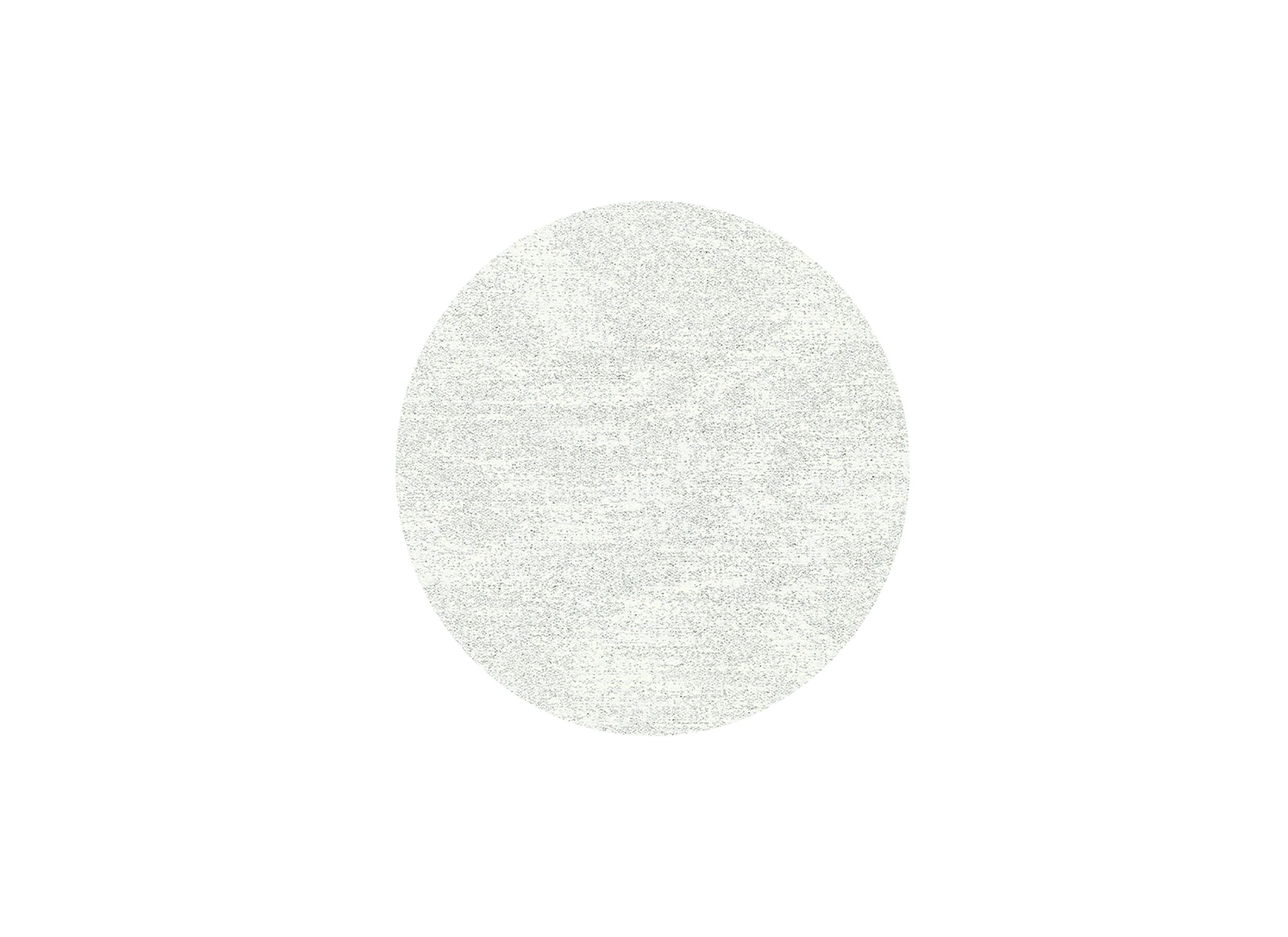 Rond tapijt Medusa Ø120cm polyester wit - Rond tapijt Medusa Ø120cm polyester wit