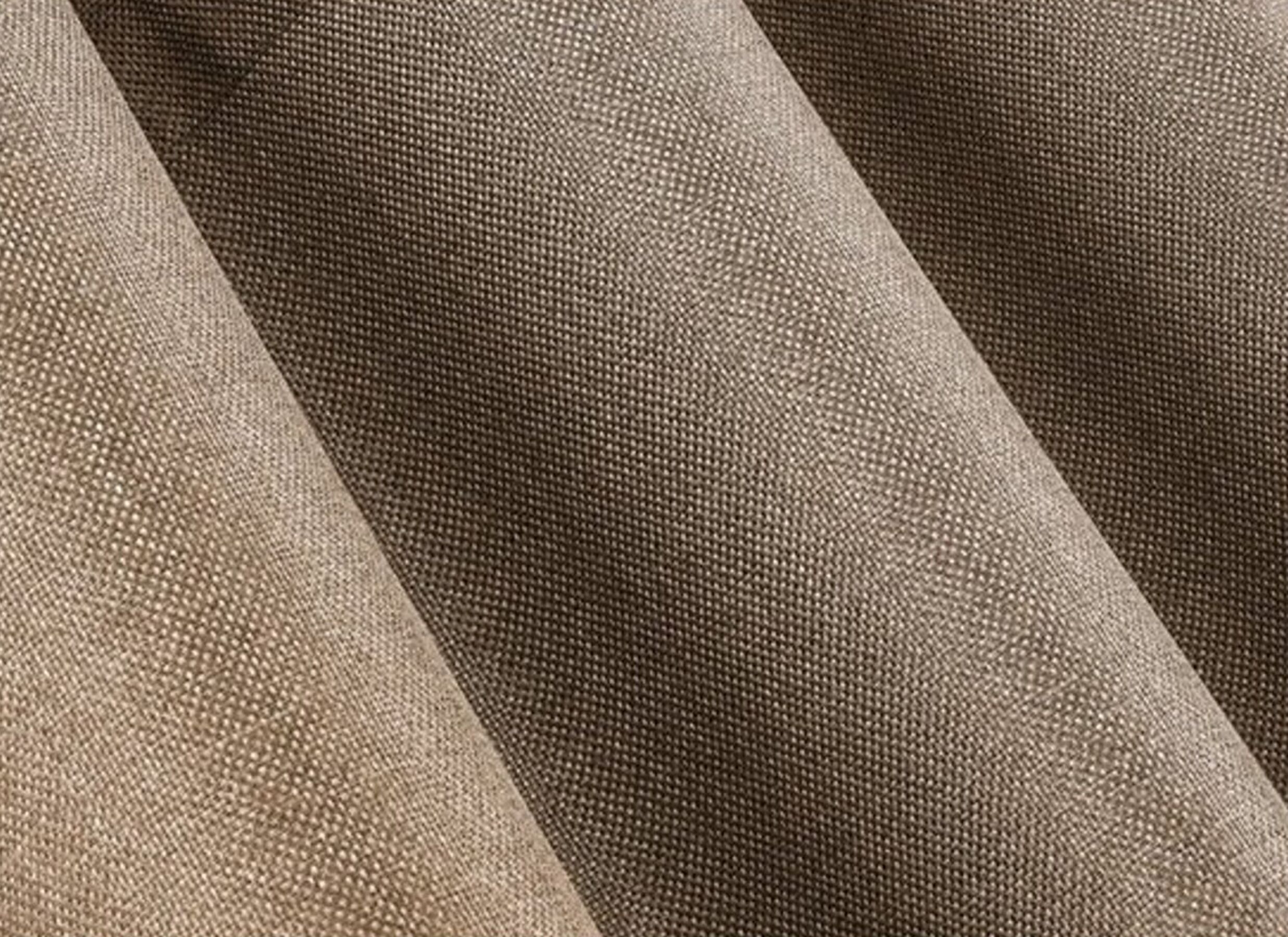 Detailfoto - Gordijn Bruno 135x260cm - polyestervezel - taupe