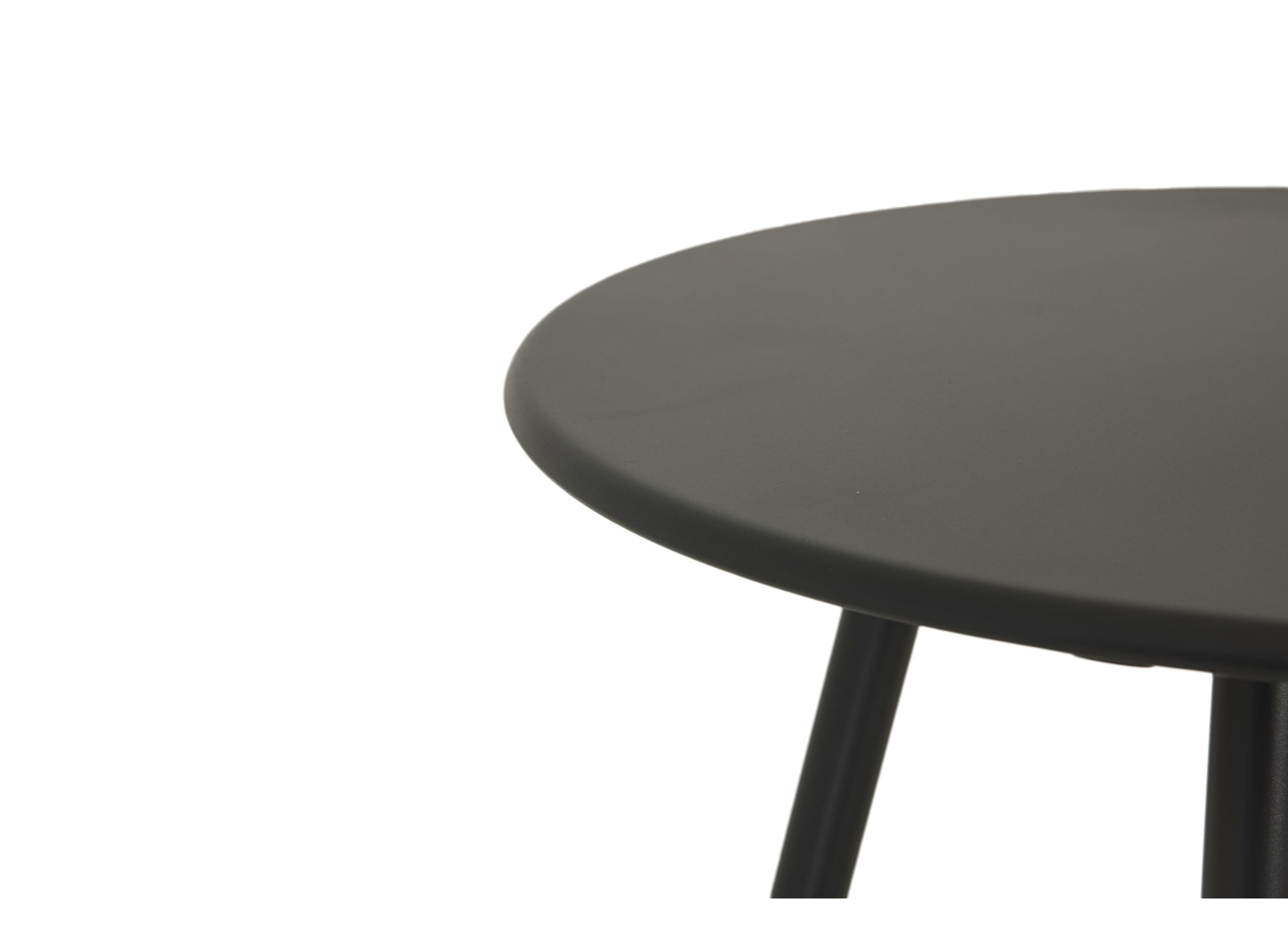 Detail - Table d'appoint Giardino Ø45x50cm - acier - anthracite