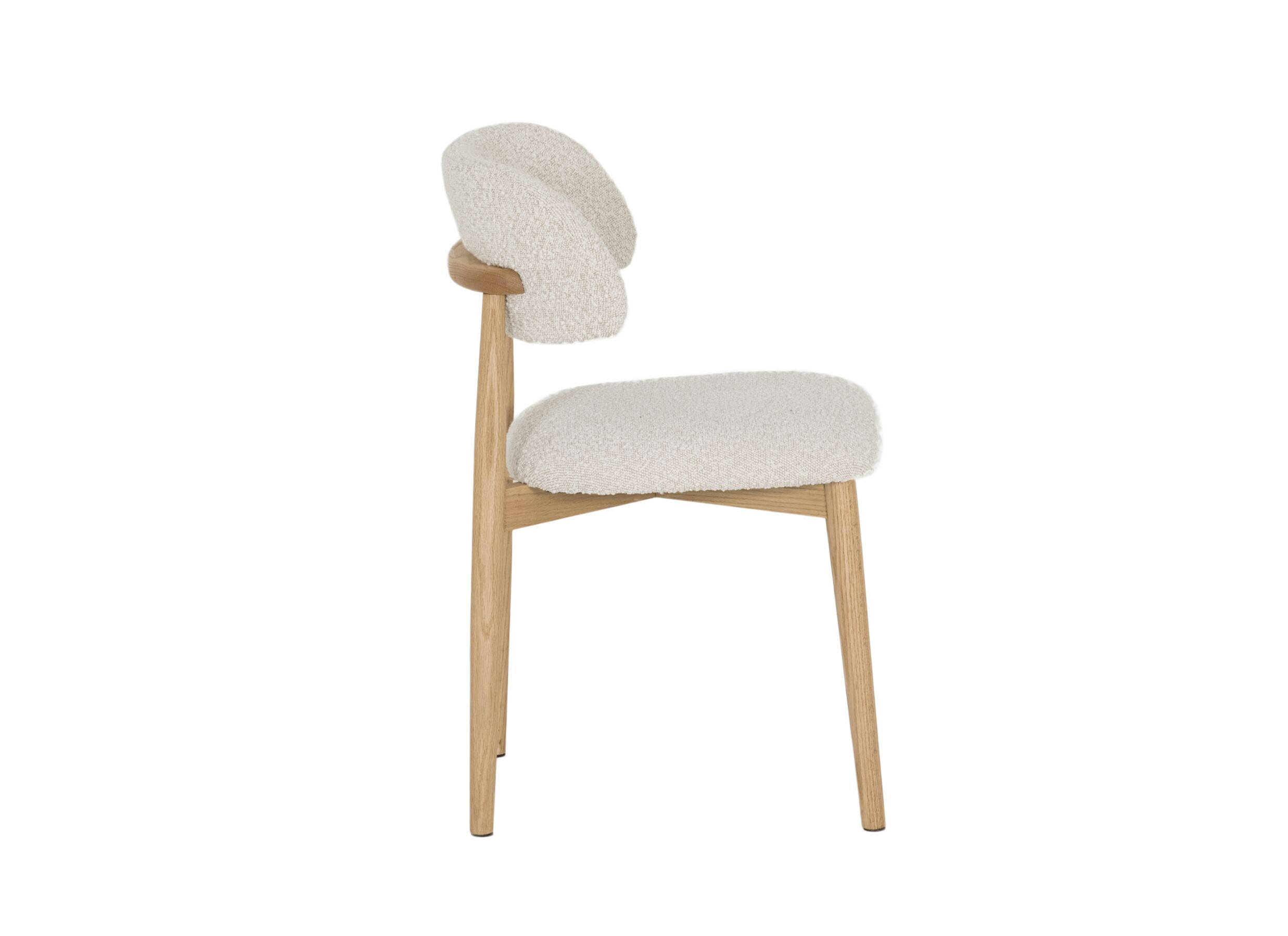 Overzichtsfoto - Stoel Nemo 50x48x78cm - polyestervezel - beige