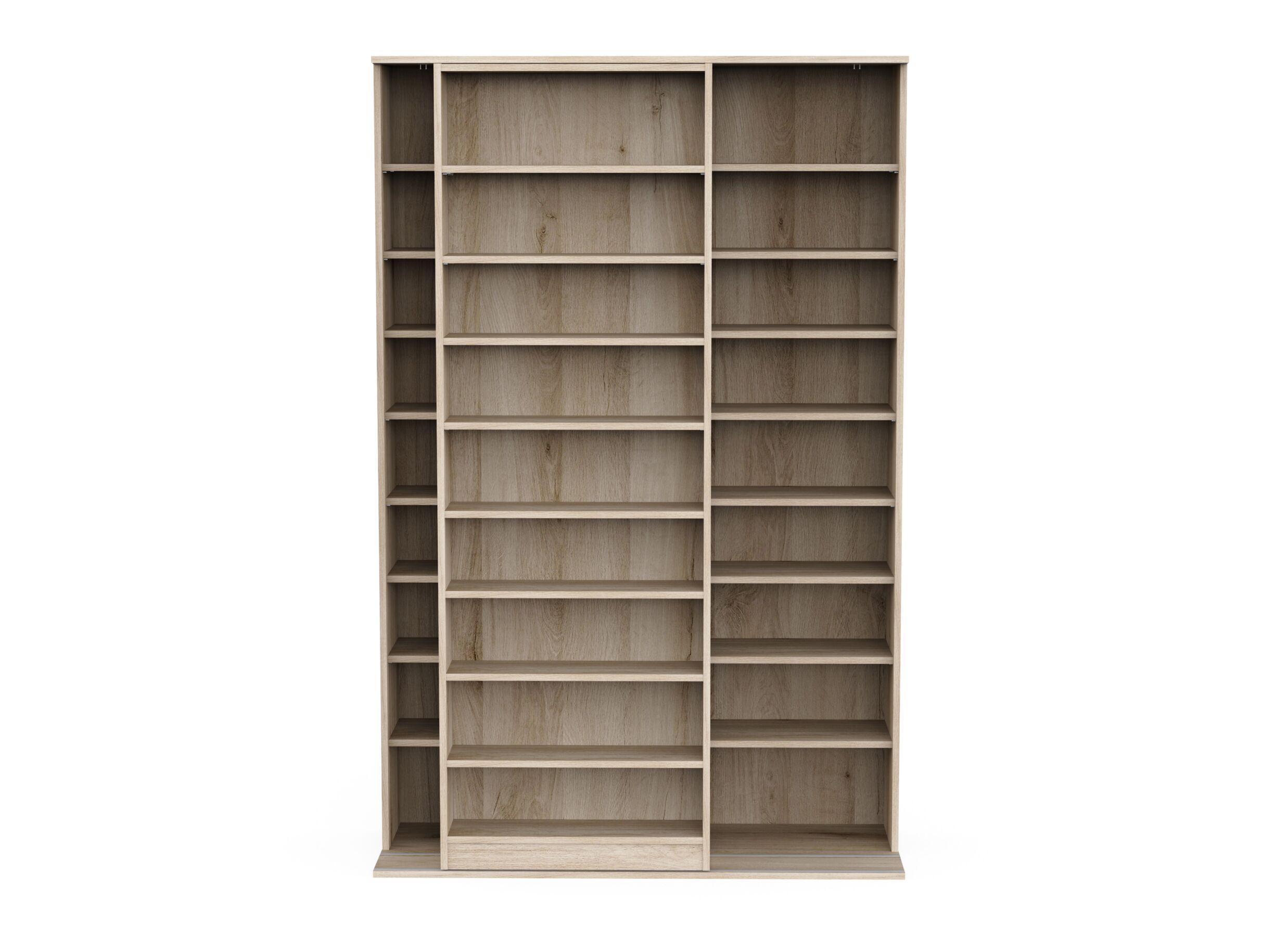 Overzichtsfoto - Boekenrek Bento 117x44x179cm - decor - kronberg eik