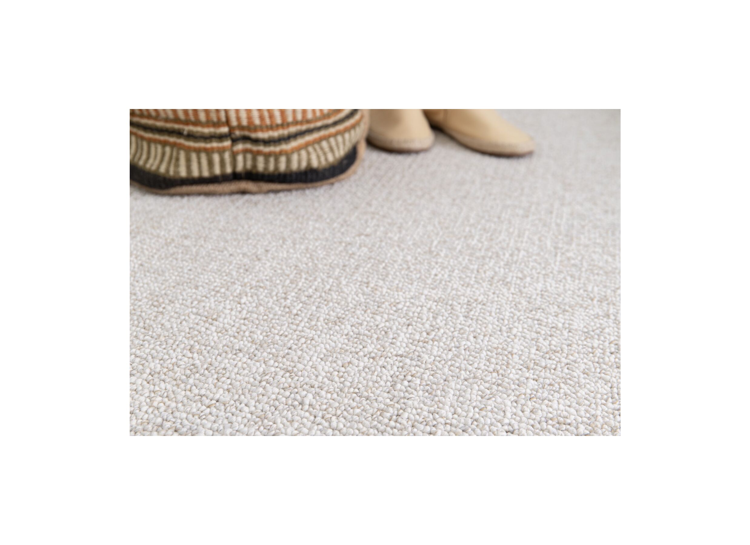 Detail - Tapis Twin 120x170cm - polypropylène - crème