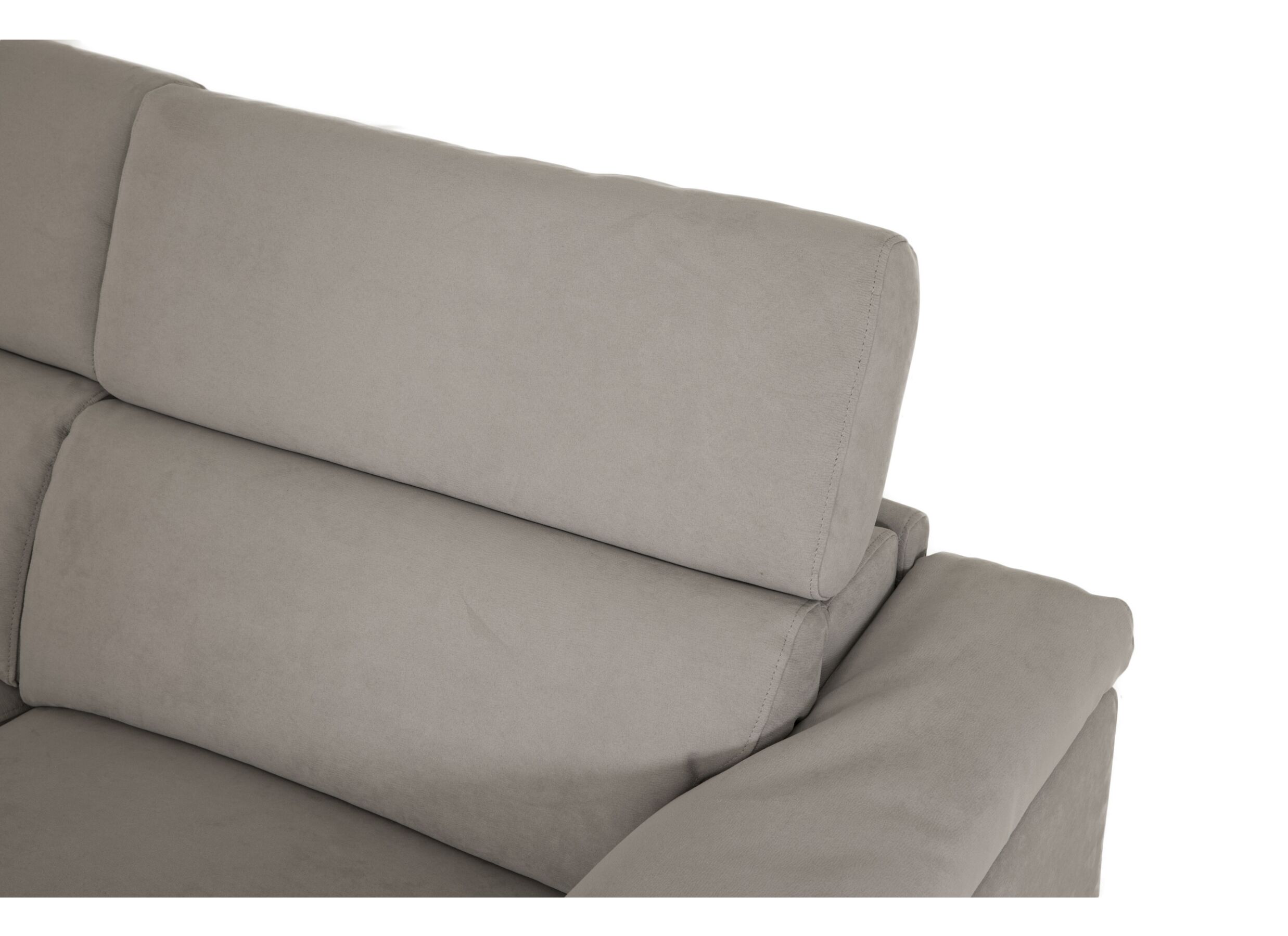 Detailfoto - Hoeksalon Cell 295x232cm - stof - grijs met relax