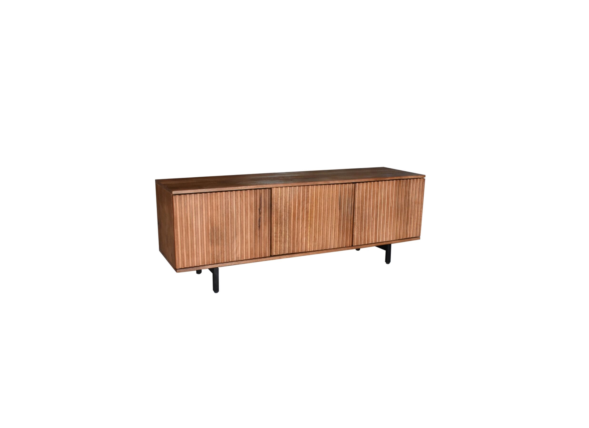 Tv-meubel Angkor 150cm - mango massief - naturel - Meuble TV Angkor 150cm - manguier massif - naturel