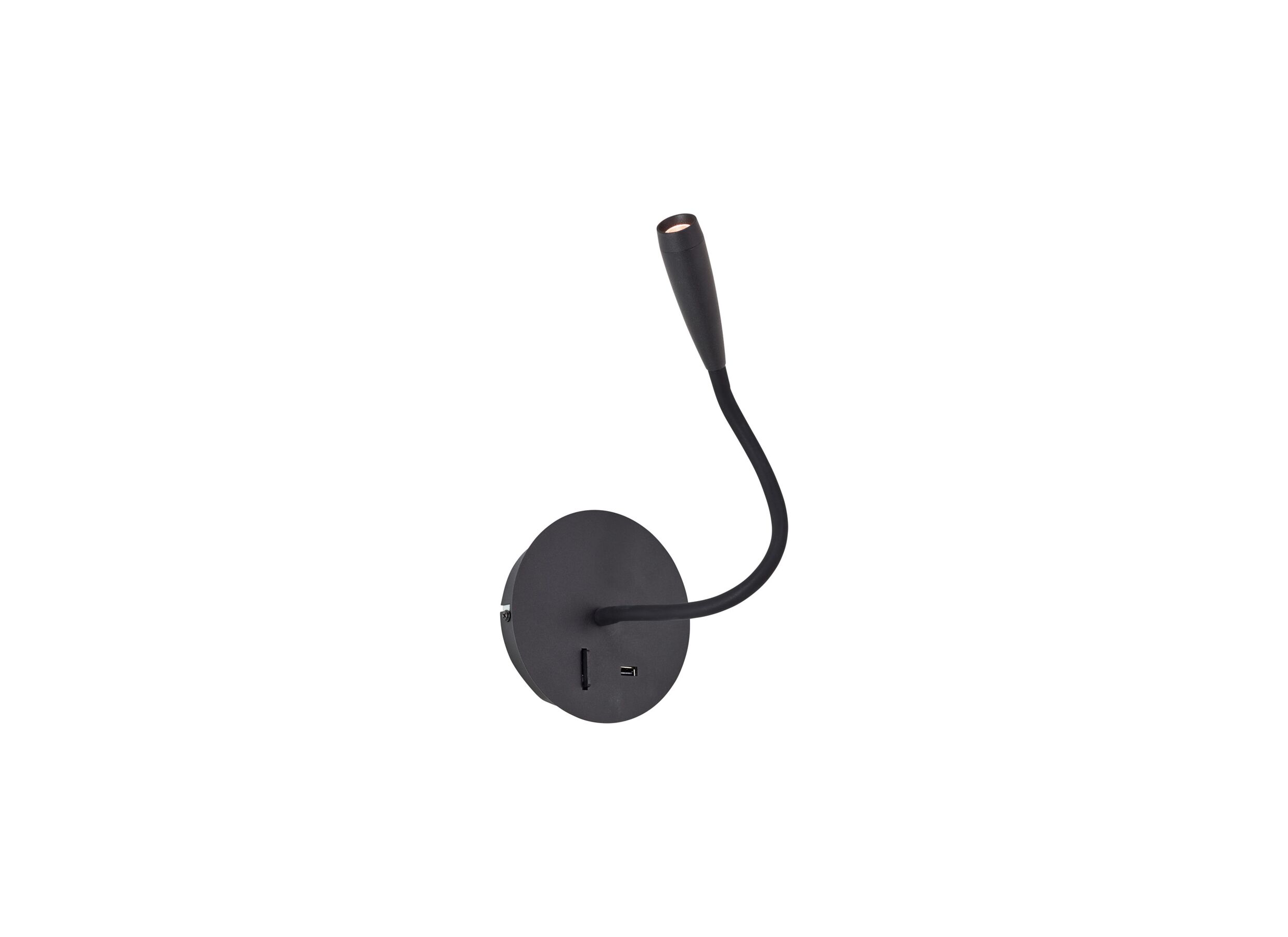 Overzichtsfoto - Wandlamp Jutta zand zwart 1x2,8W